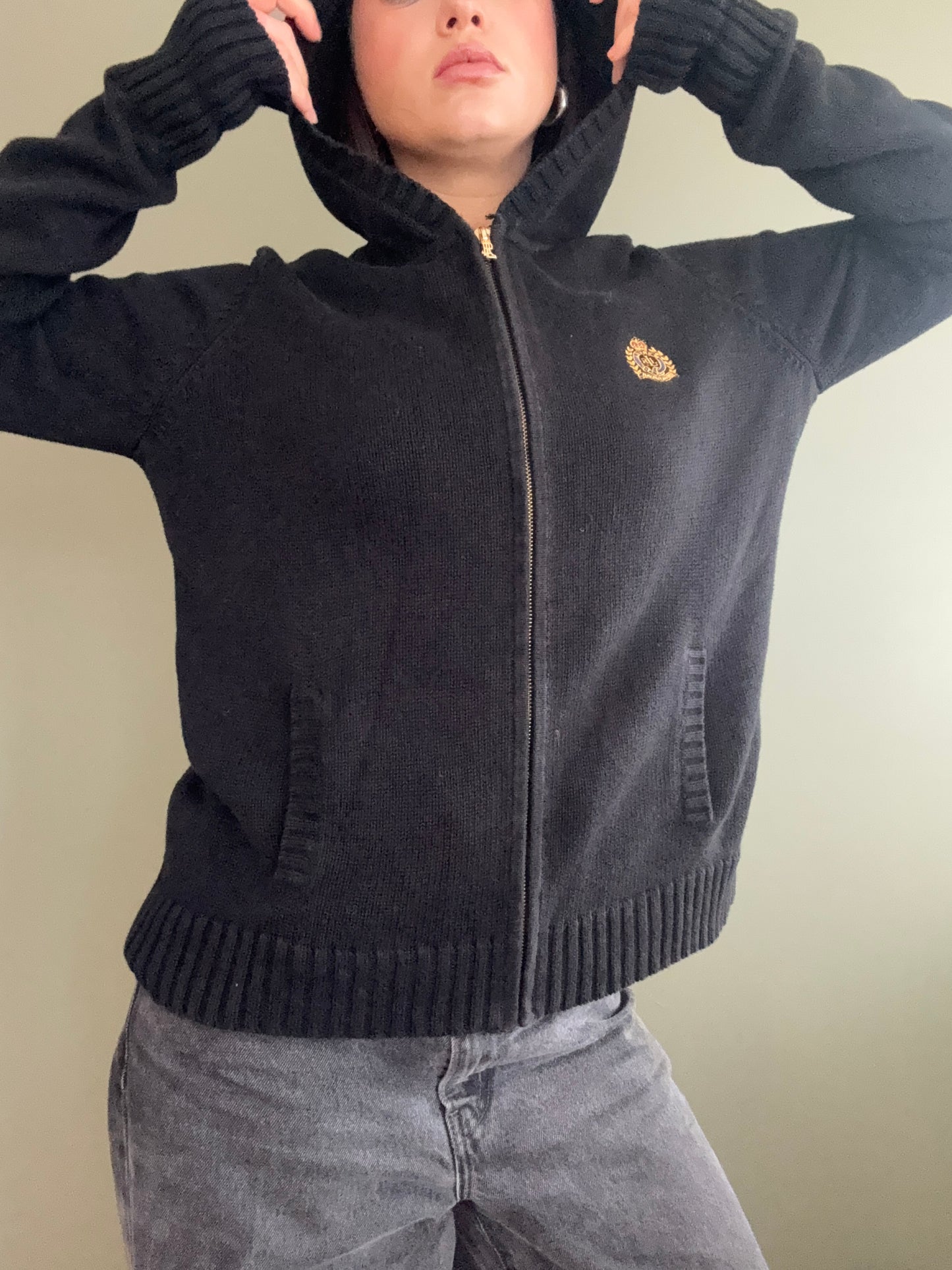 Ralph Lauren Knit Hoodie (M)
