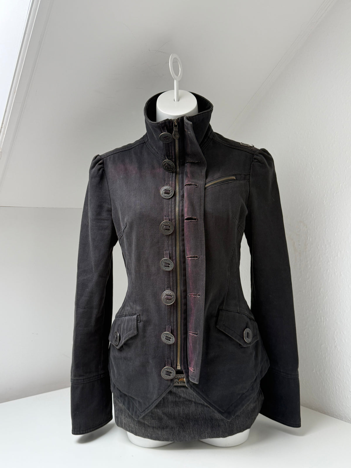 Diesel Funnel Neck Utility Jacket (L)