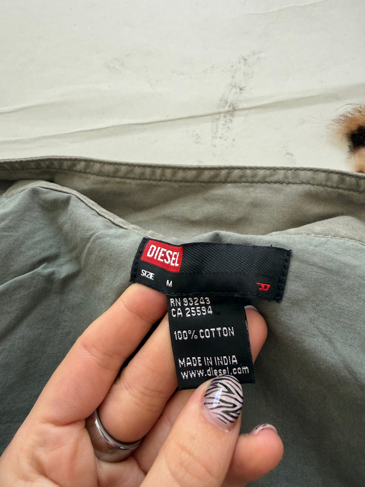 Fitted Diesel Vintage Jacket (M)