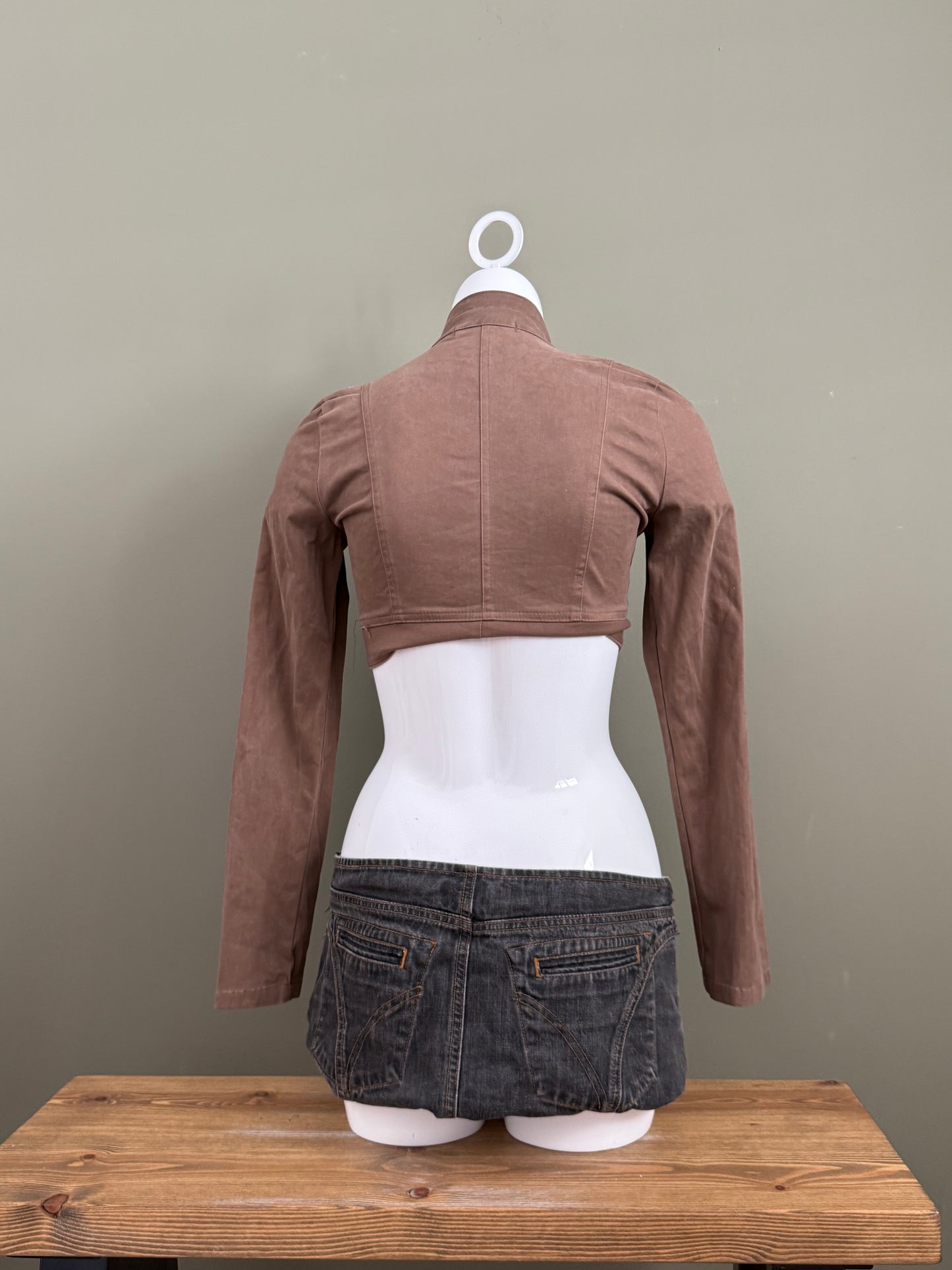 Super Crop Buckle Jacket (XS)