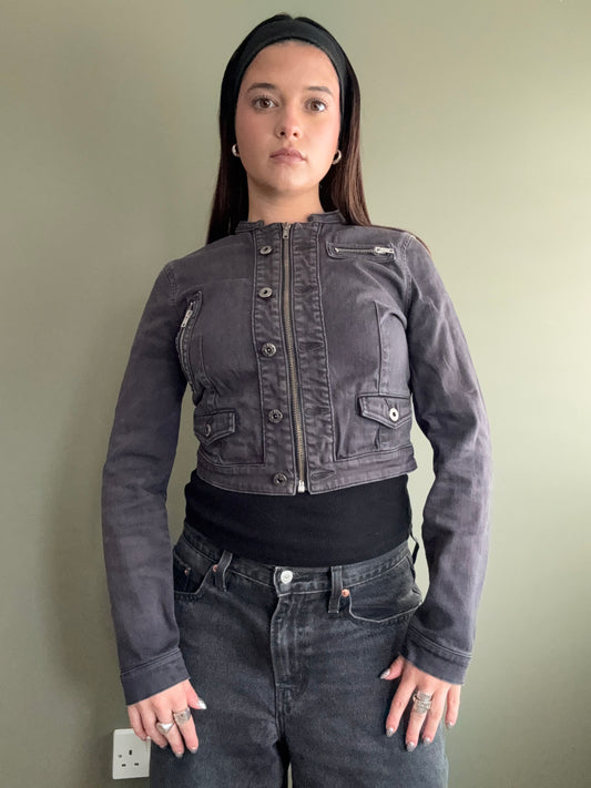 DKNY Cropped Jacket (XS)