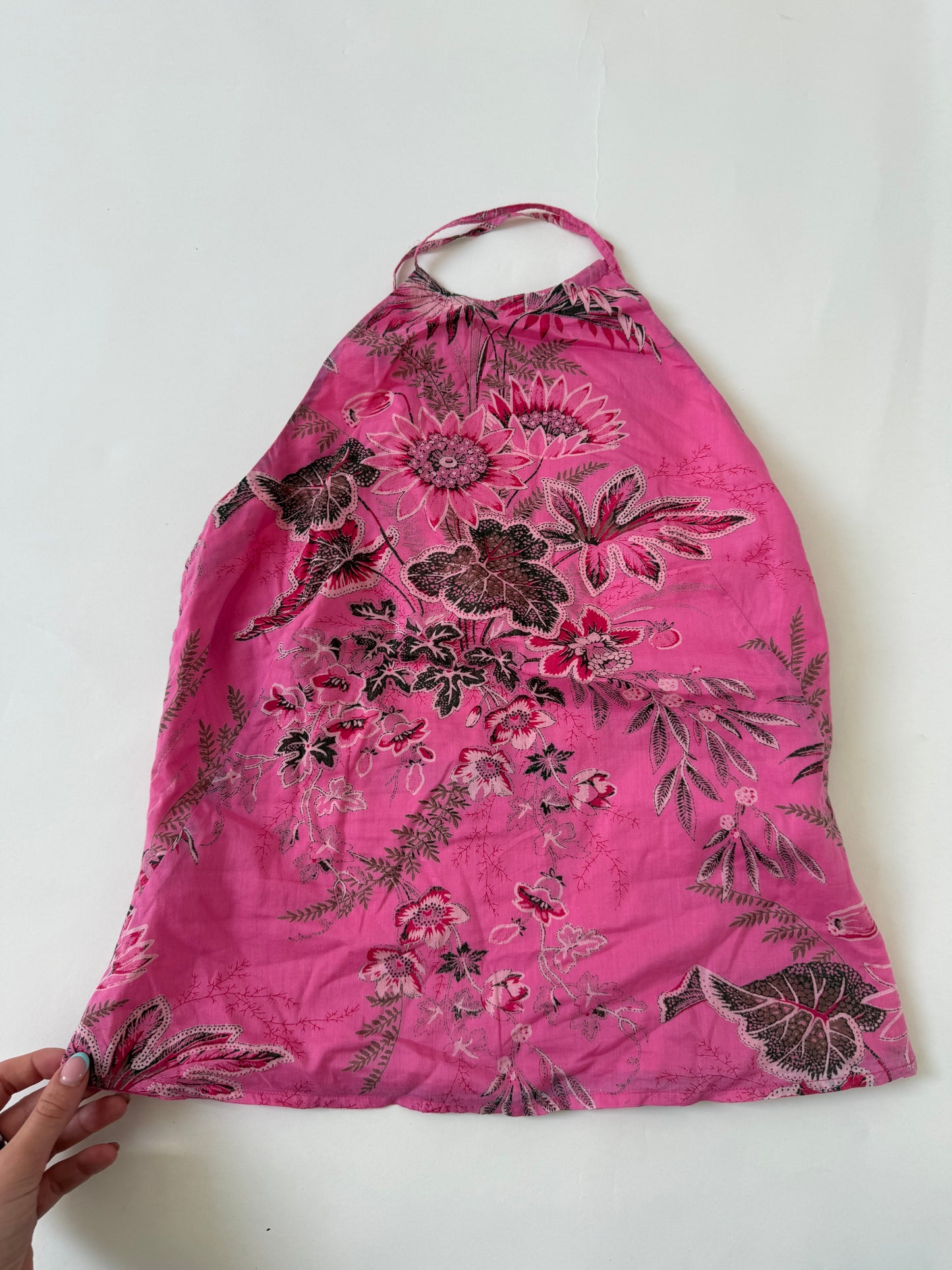 French Connection Floral Halterneck Top (UK12)