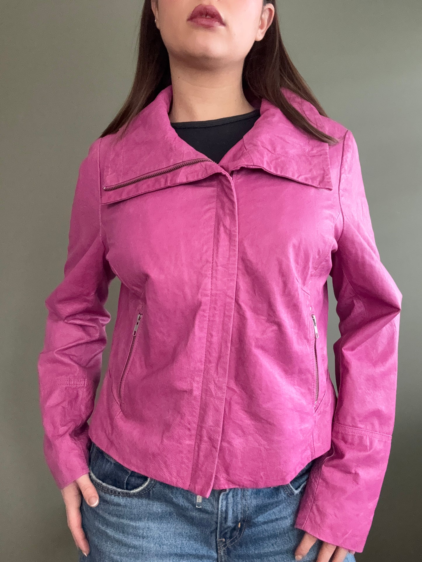 Leather Jacket (UK14)
