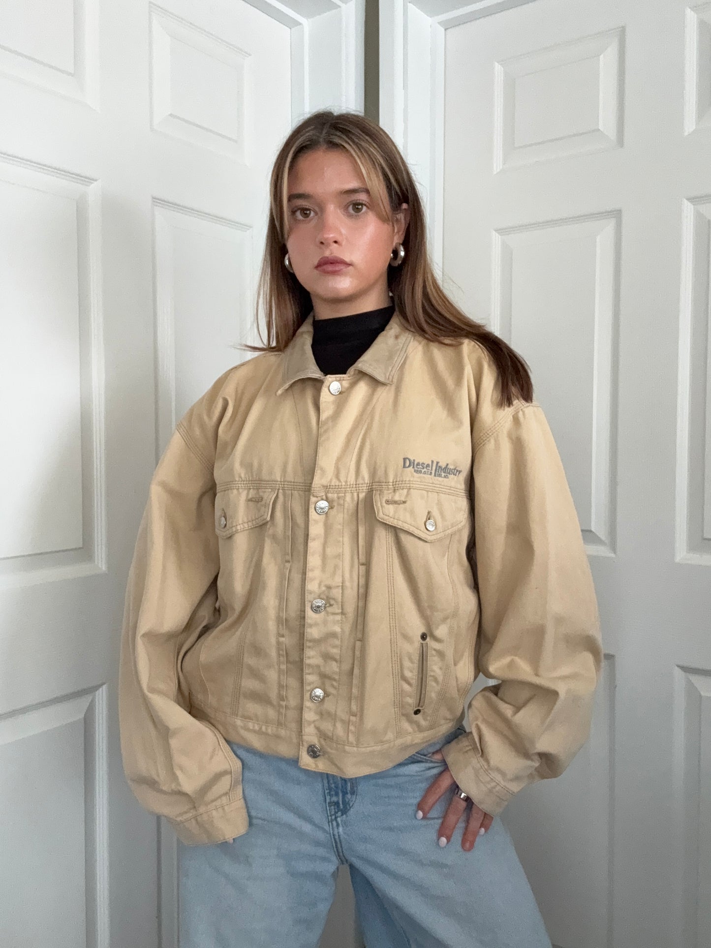 Vintage Diesel Trucker Jacket (L)