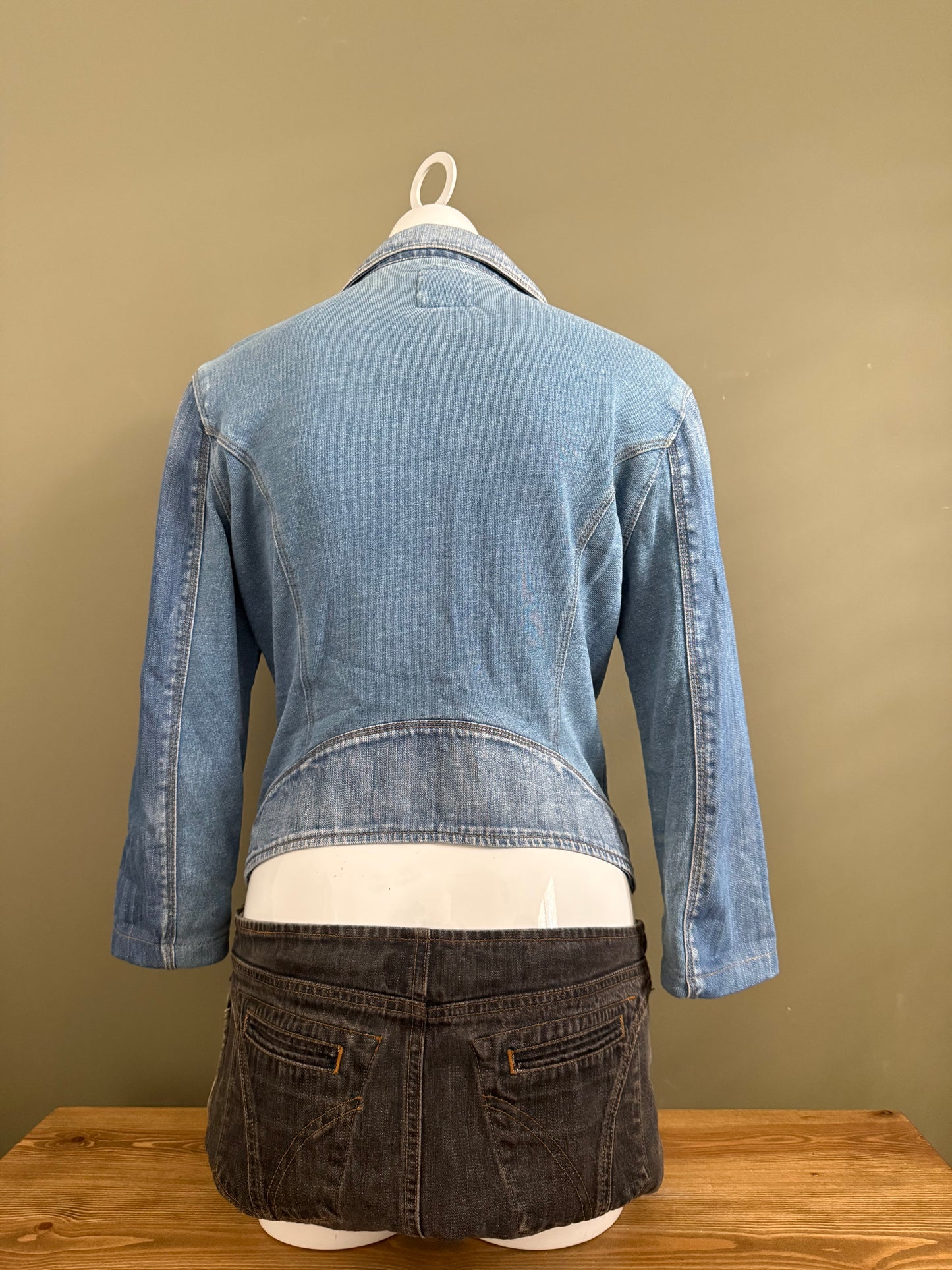 Diesel Denim Biker Jacket (M)