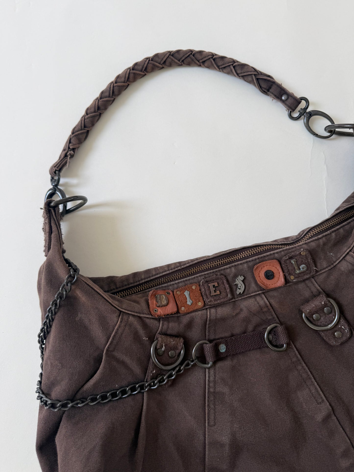 Vintage Diesel Slouchy Handbag