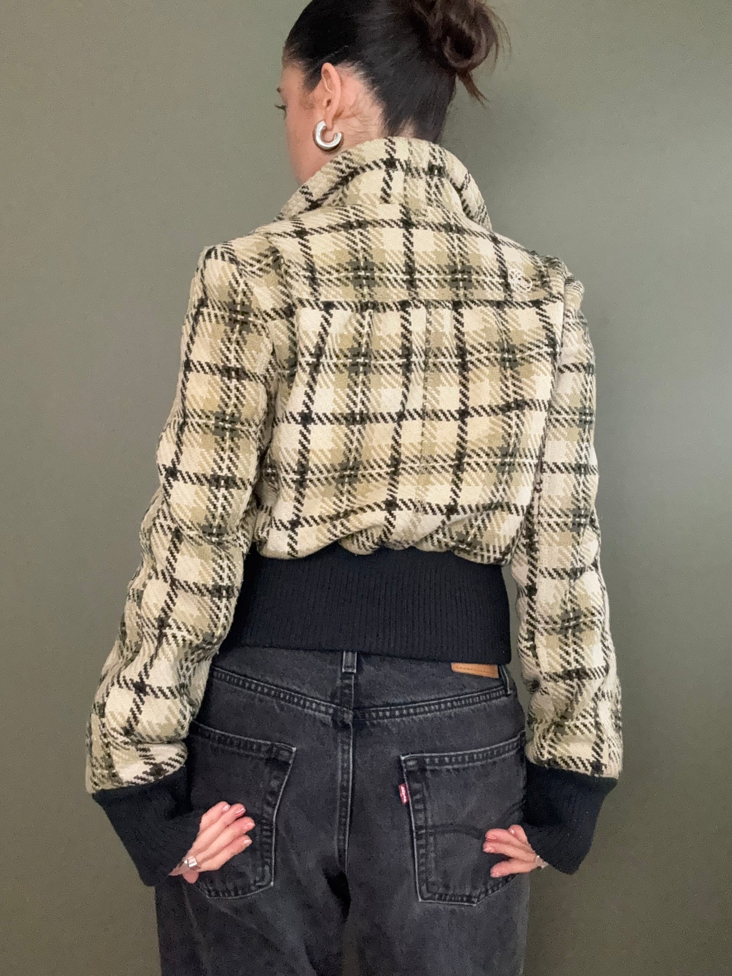 Tartan Bomber Jacket (UK10)