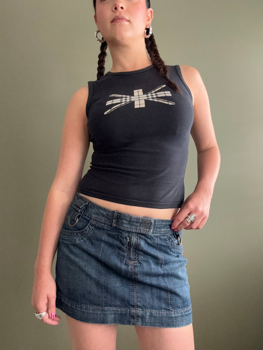 Miss Sixty Denim Mini Skirt (M)