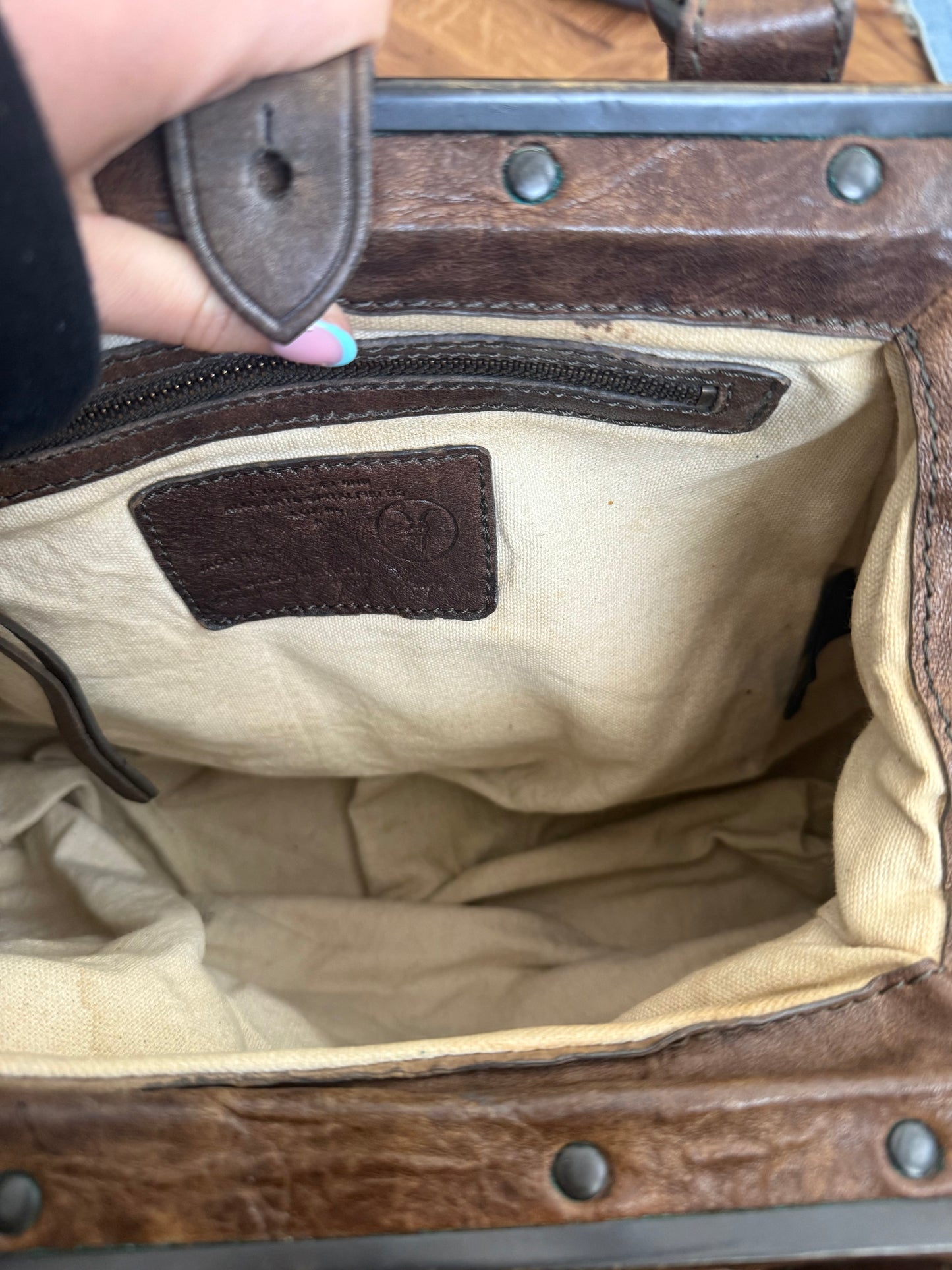 Allsaints Leather Nocturne Bag