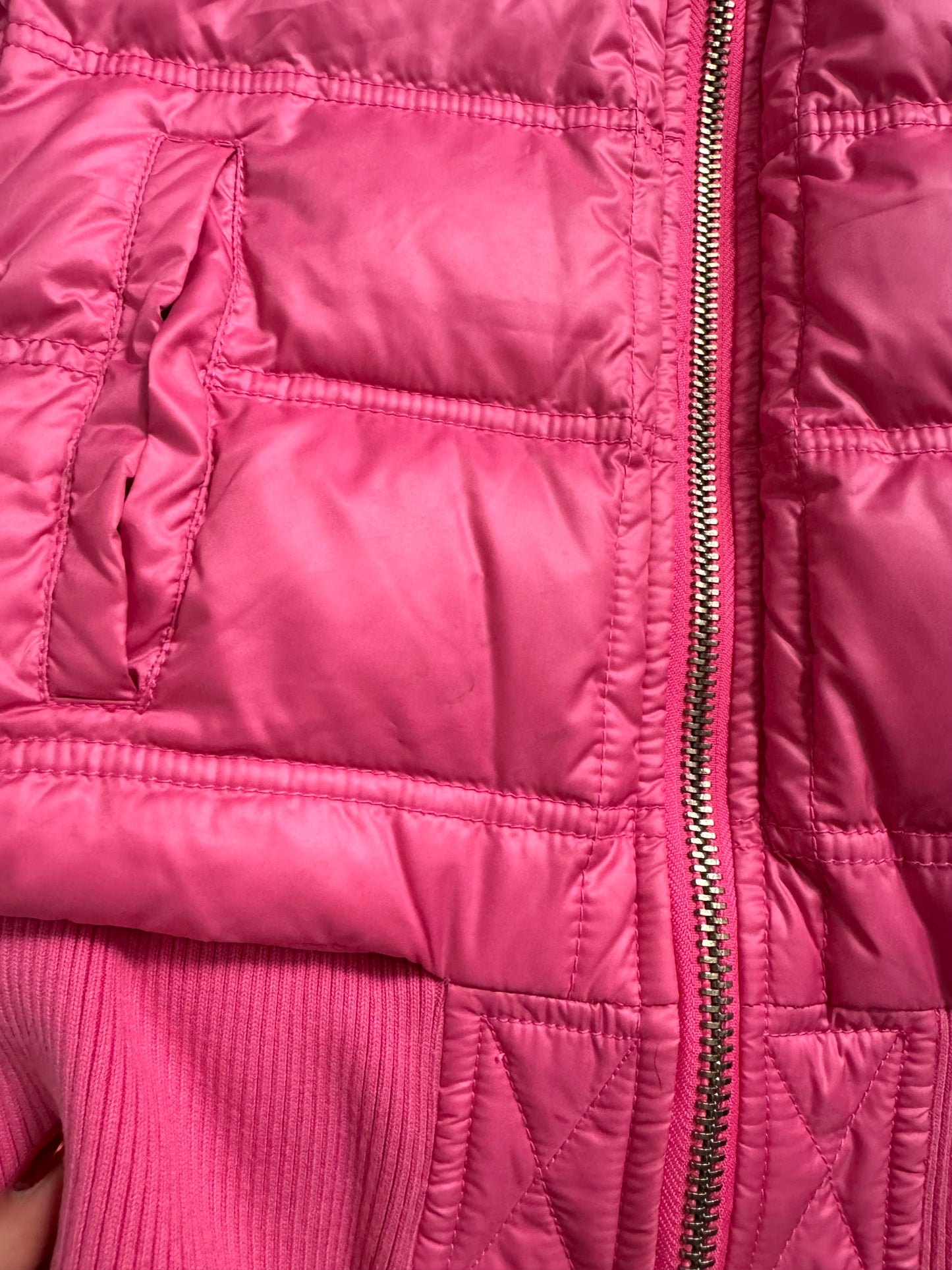 Pink Juicy Couture Puffer Jacket (M)