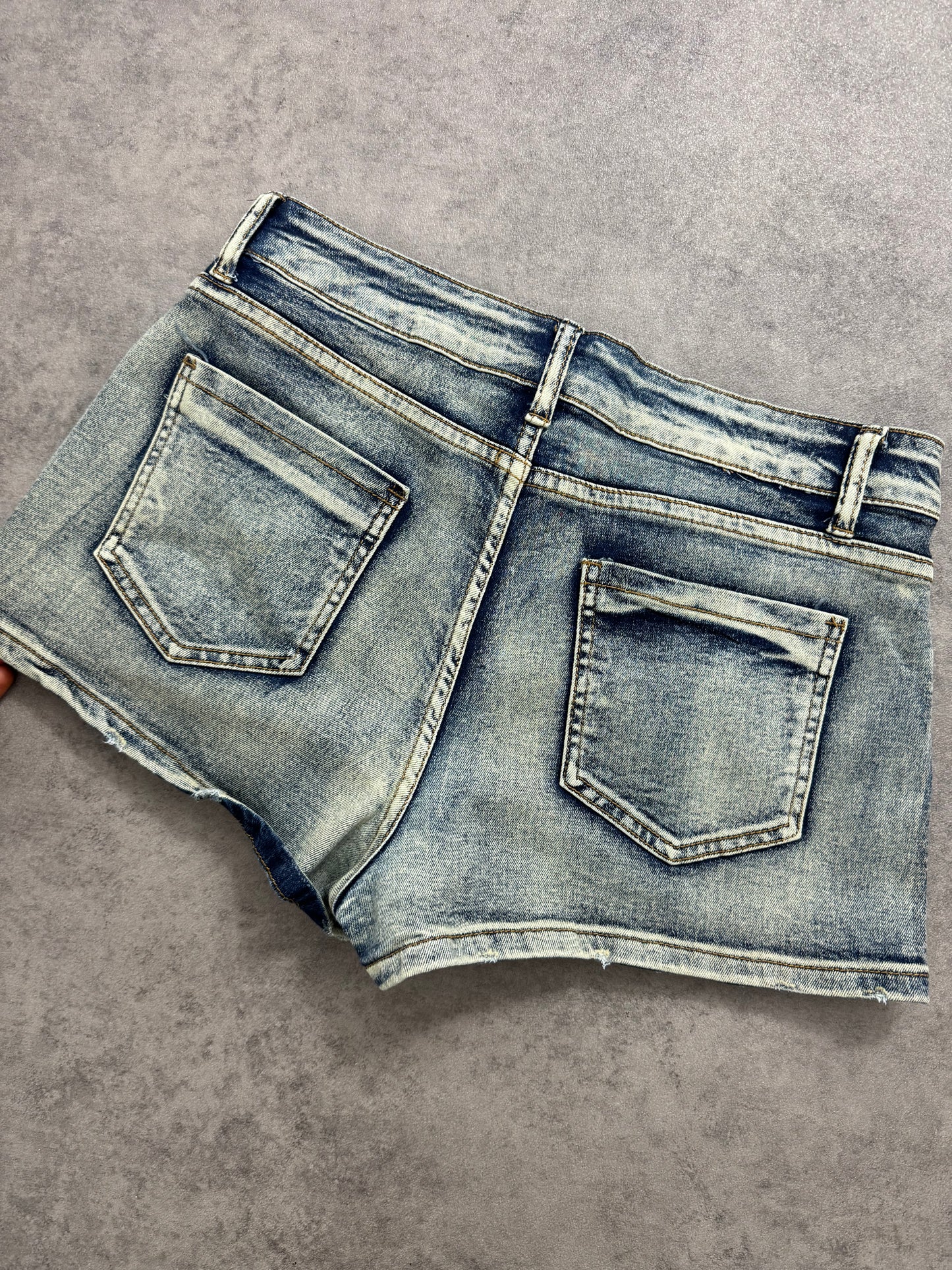 Mini Denim Skort