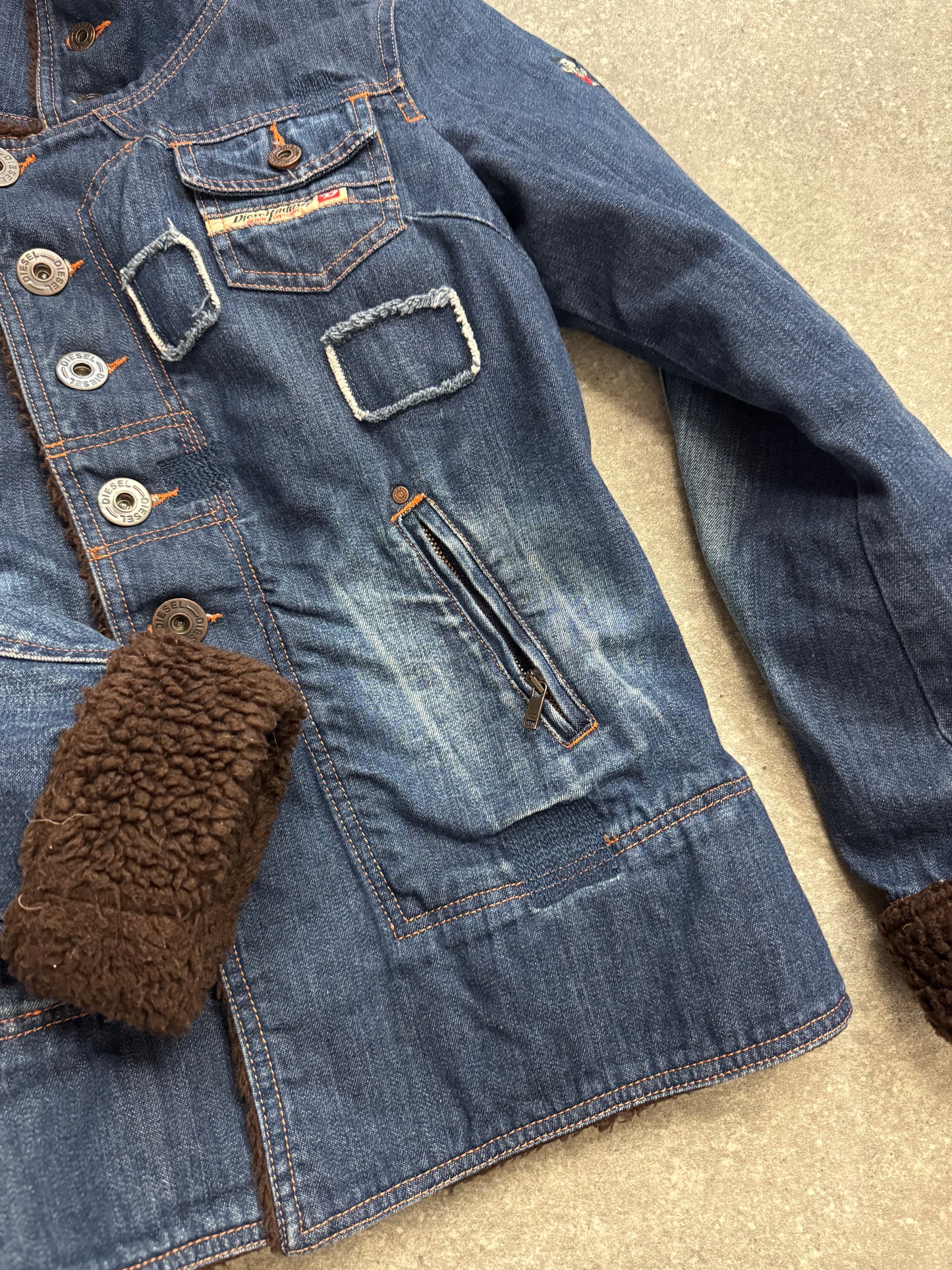 Vintage Diesel Denim Jacket (S)