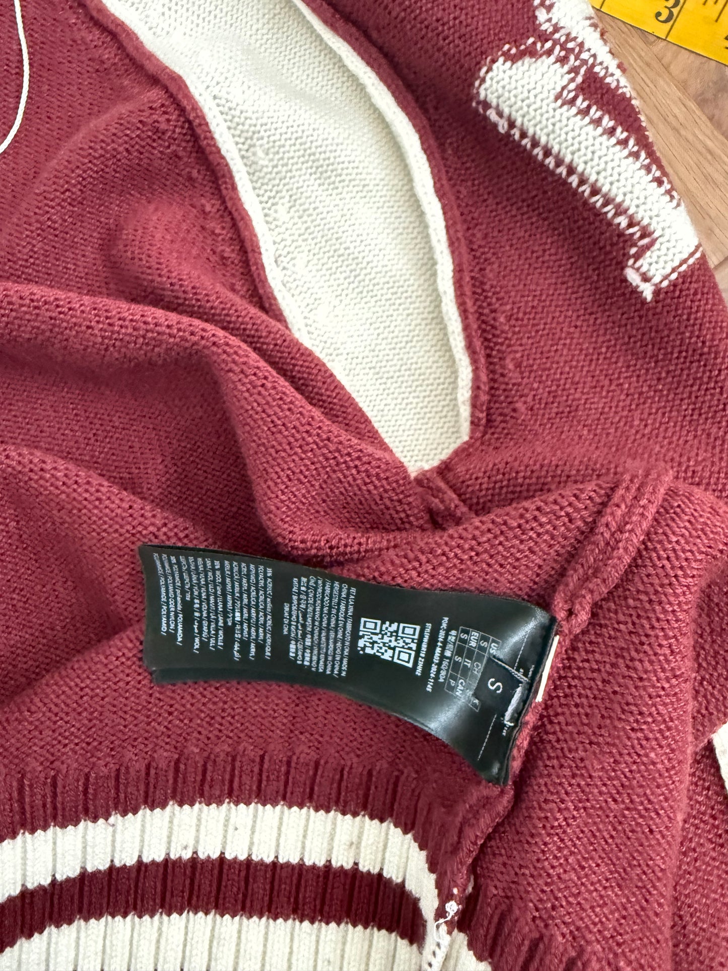 Guess Knitted Zip Jumper (S)