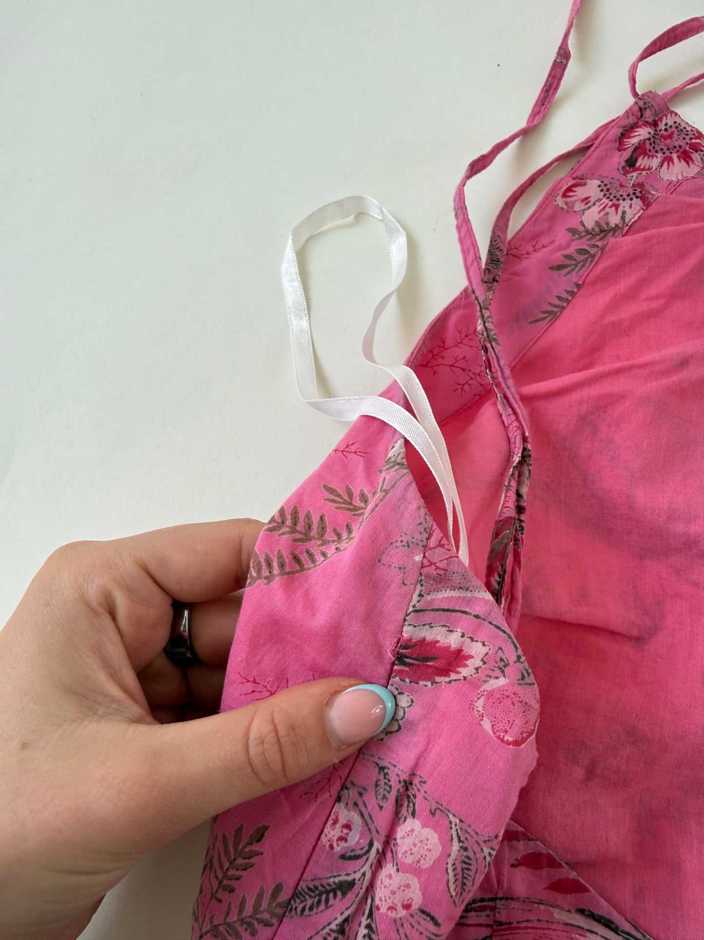 French Connection Floral Halterneck Top (UK12)