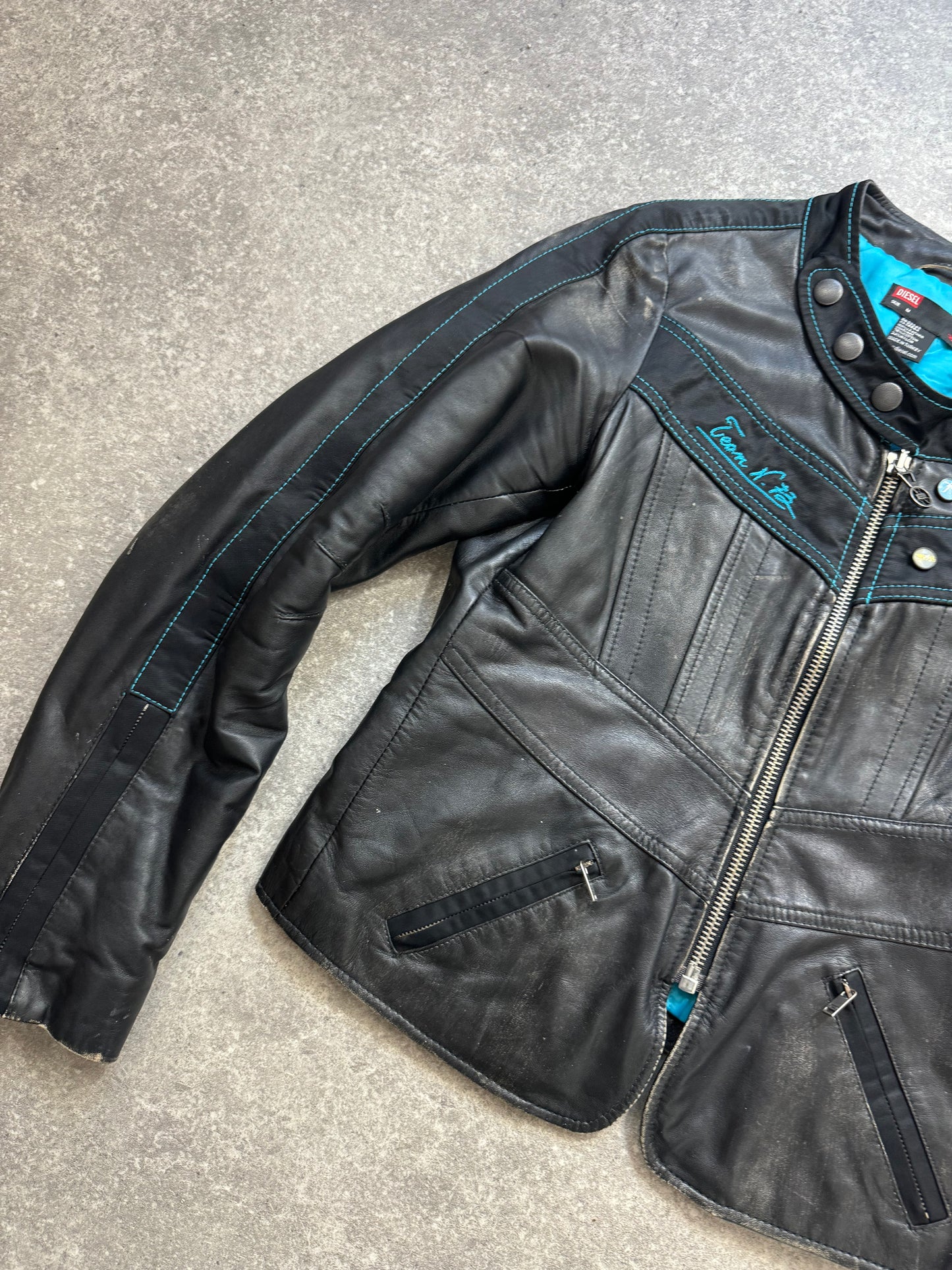 Vintage Diesel Leather Jacket