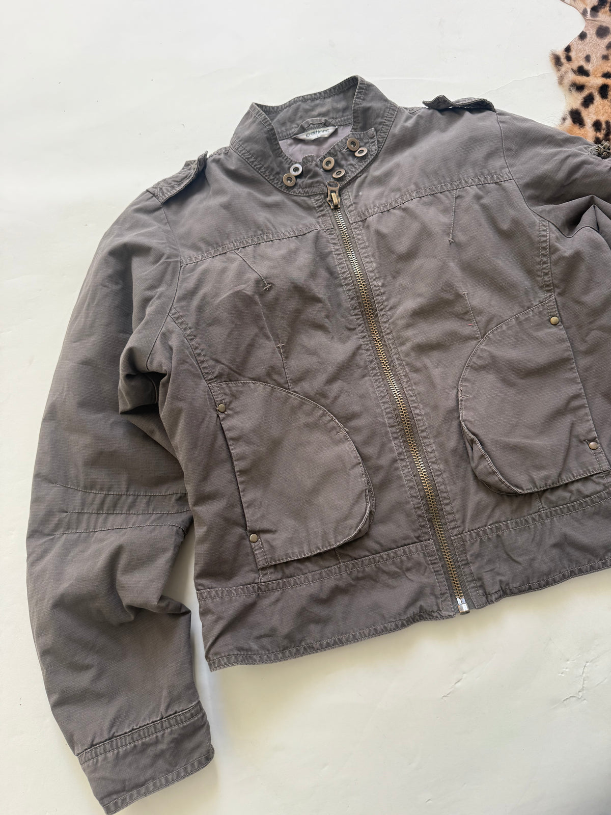 Vintage Cargo Jacket (L)