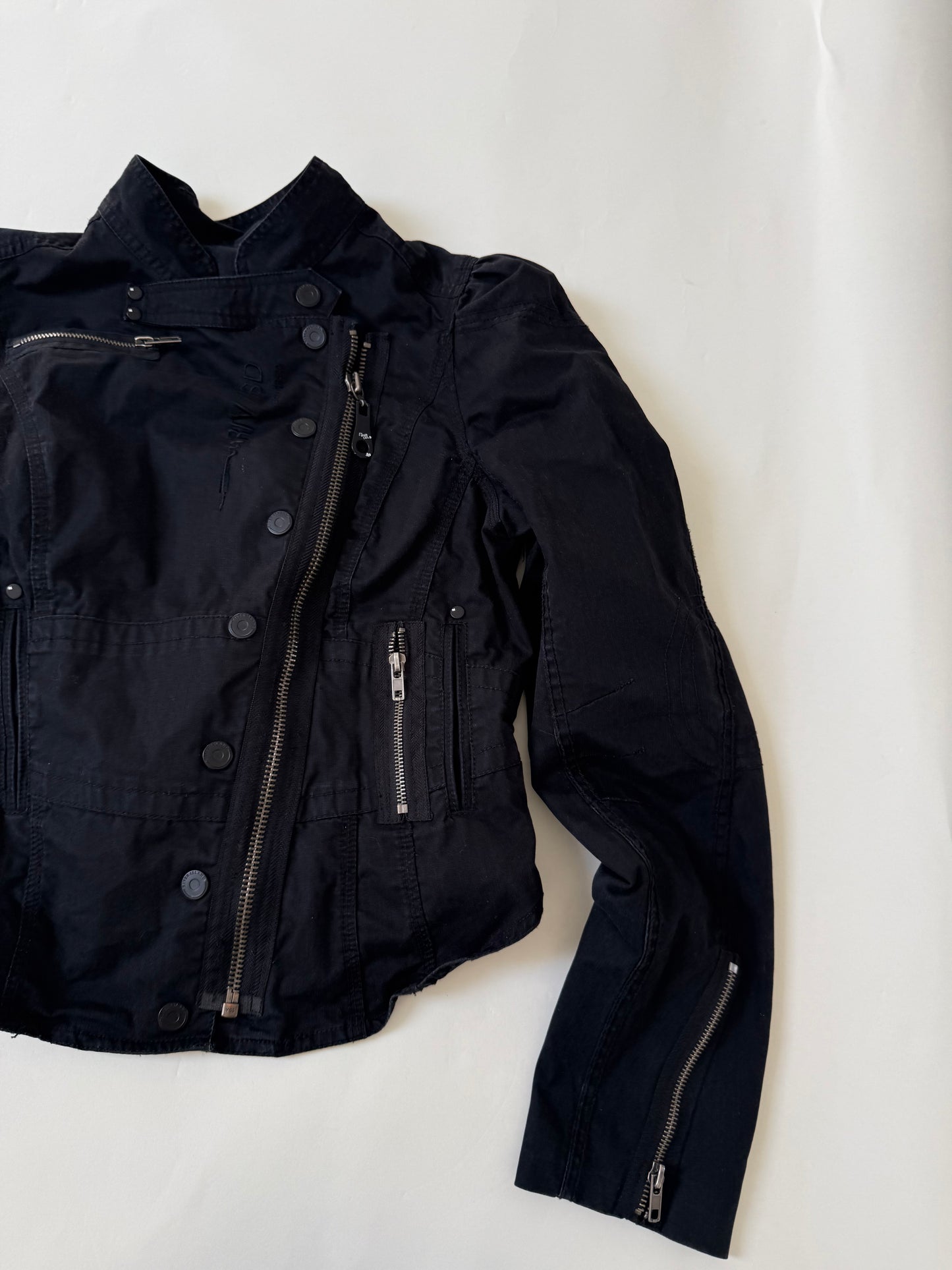 Y2K Asymmetric Corset Jacket (UK12)