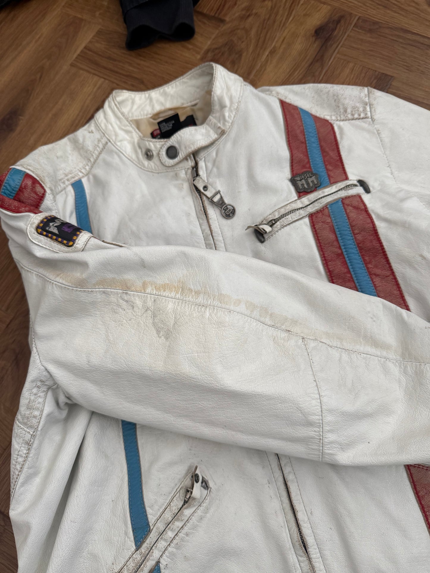 Diesel Leather Biker Jacket (M)