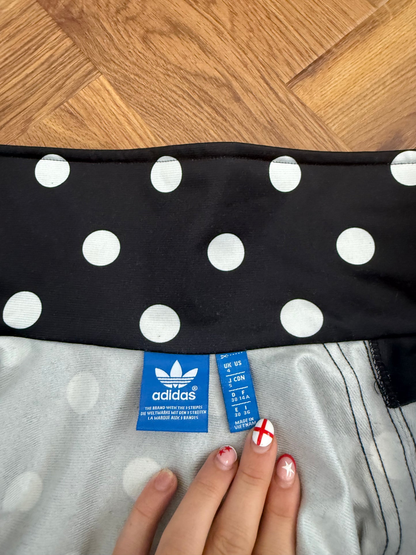 Adidas Polka Dot Jacket (UK4)