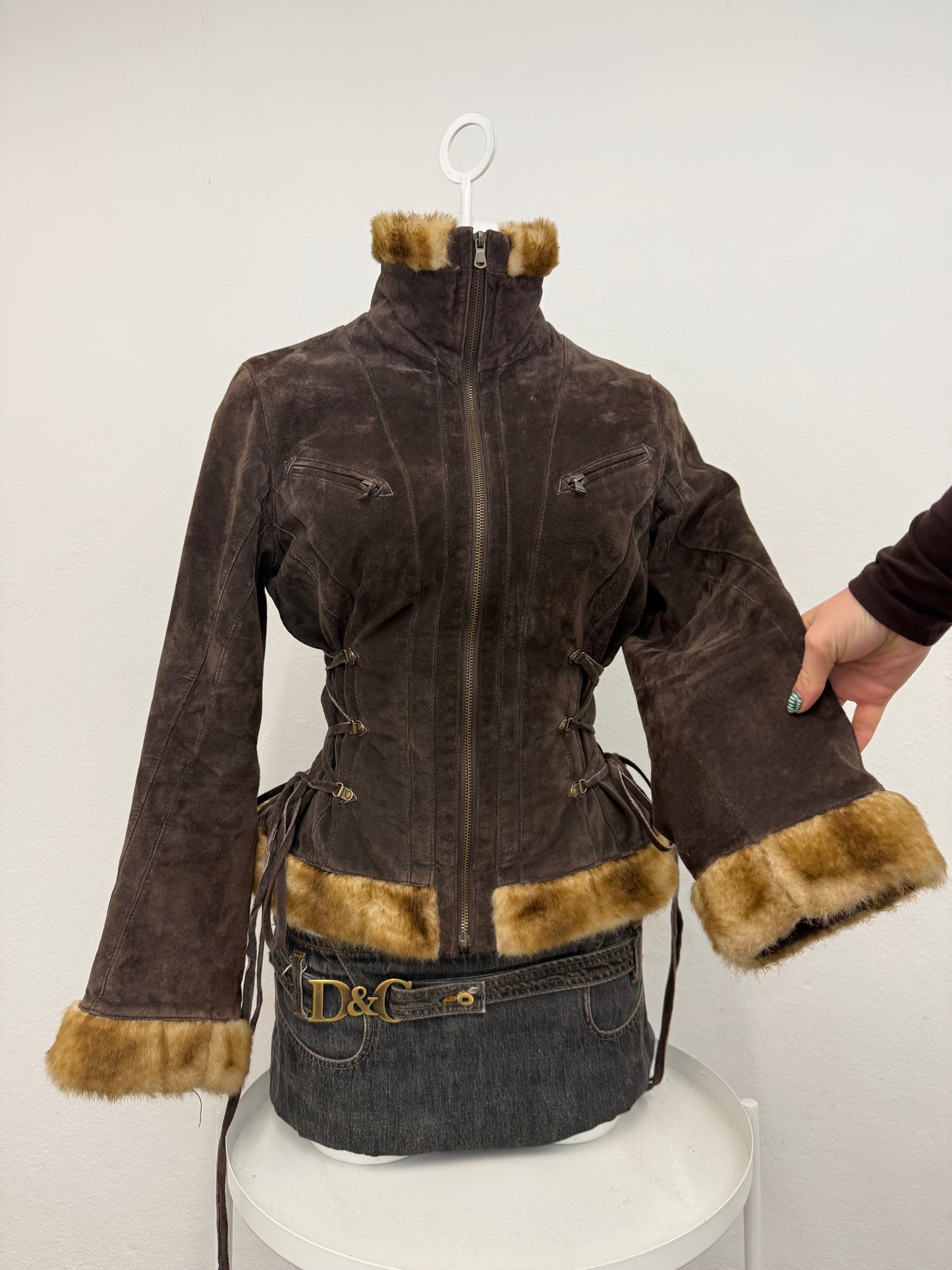 Suede Corset Jacket (S)