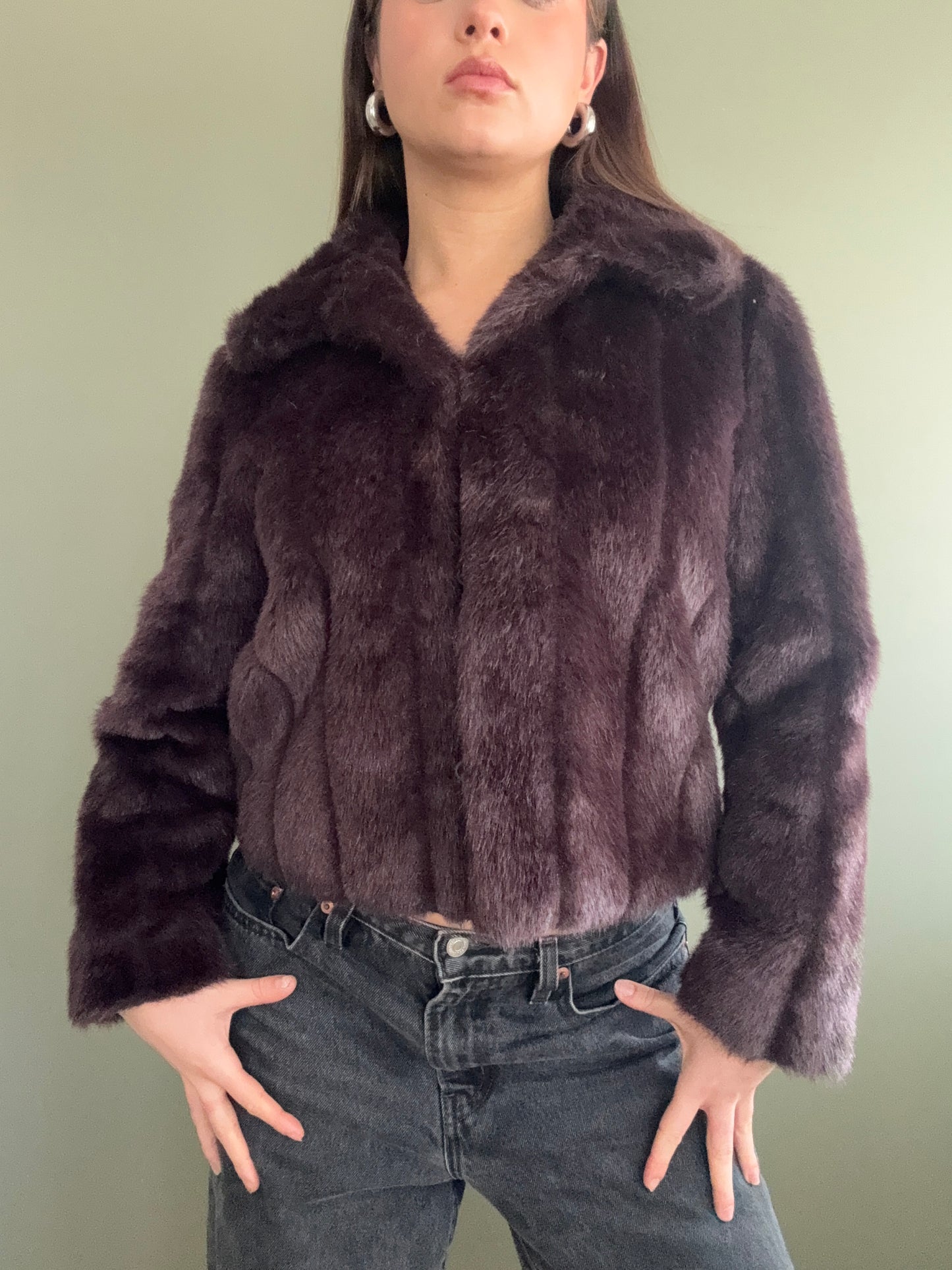 Faux Fur Jacket (UK8)