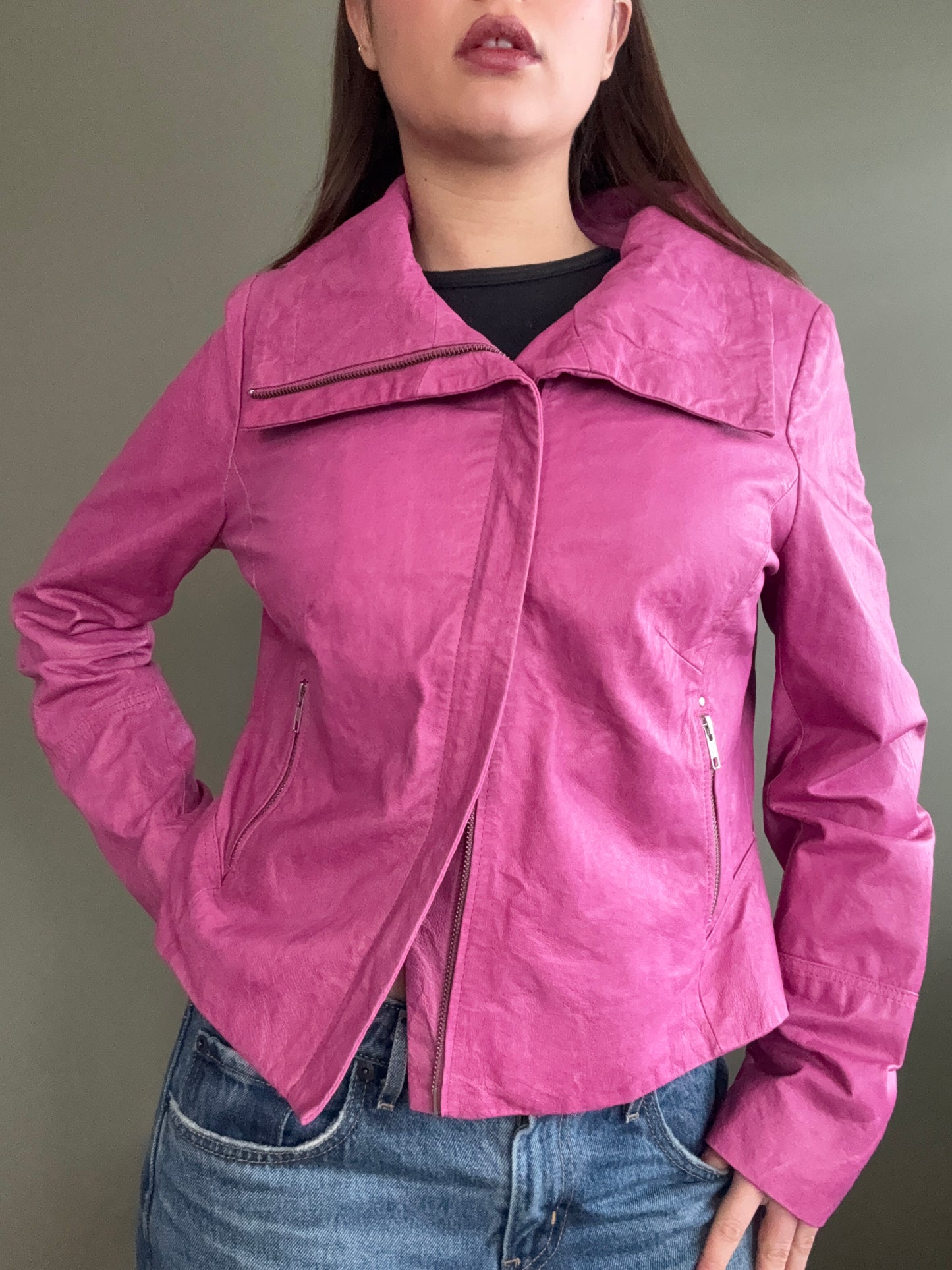 Leather Jacket (UK14)