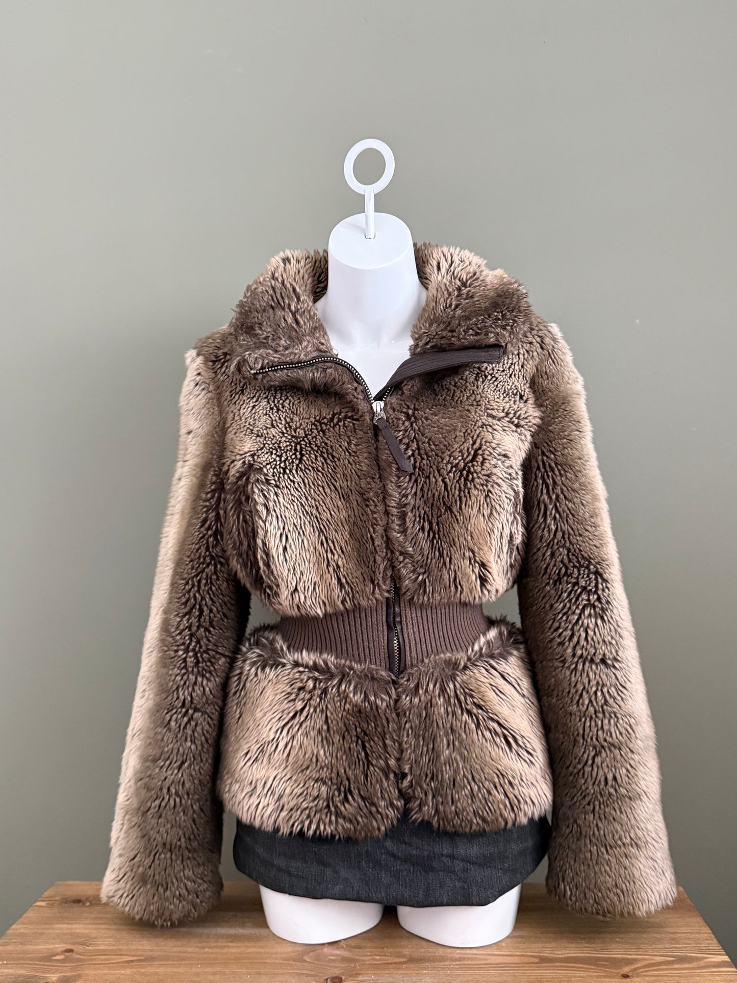 Miss Sixty Faux Fur Jacket (S)