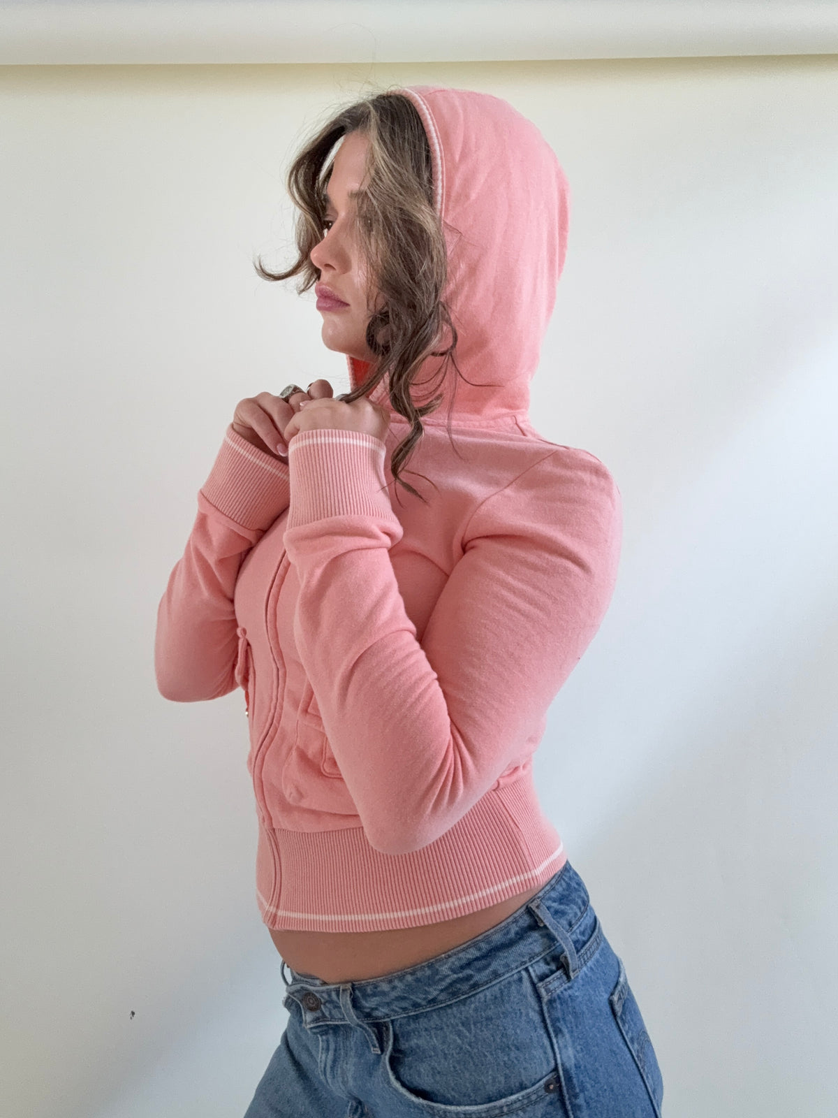 Burberry Zip Hoodie (S)