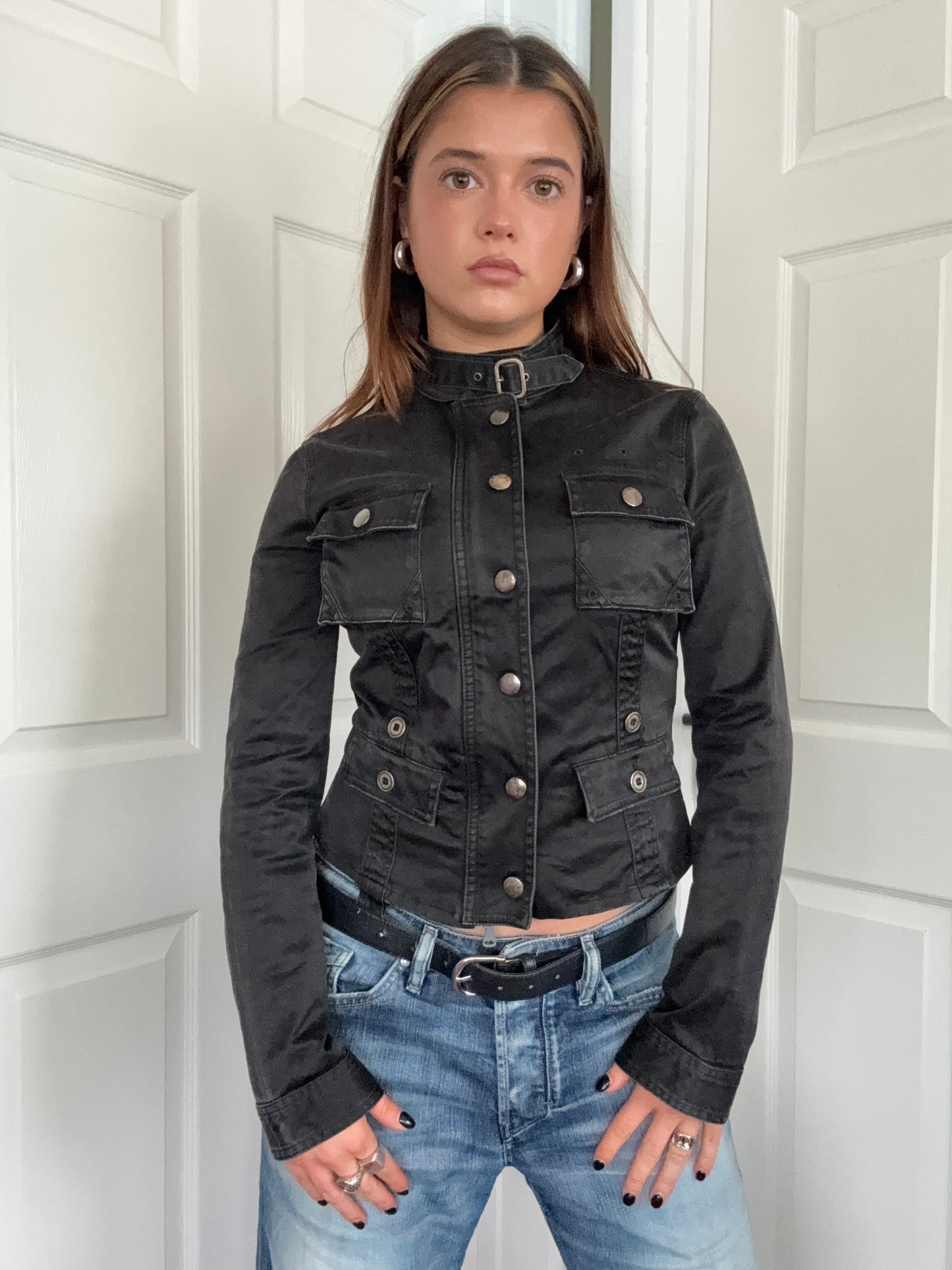 Armani Cargo Buckle Jacket (UK12)