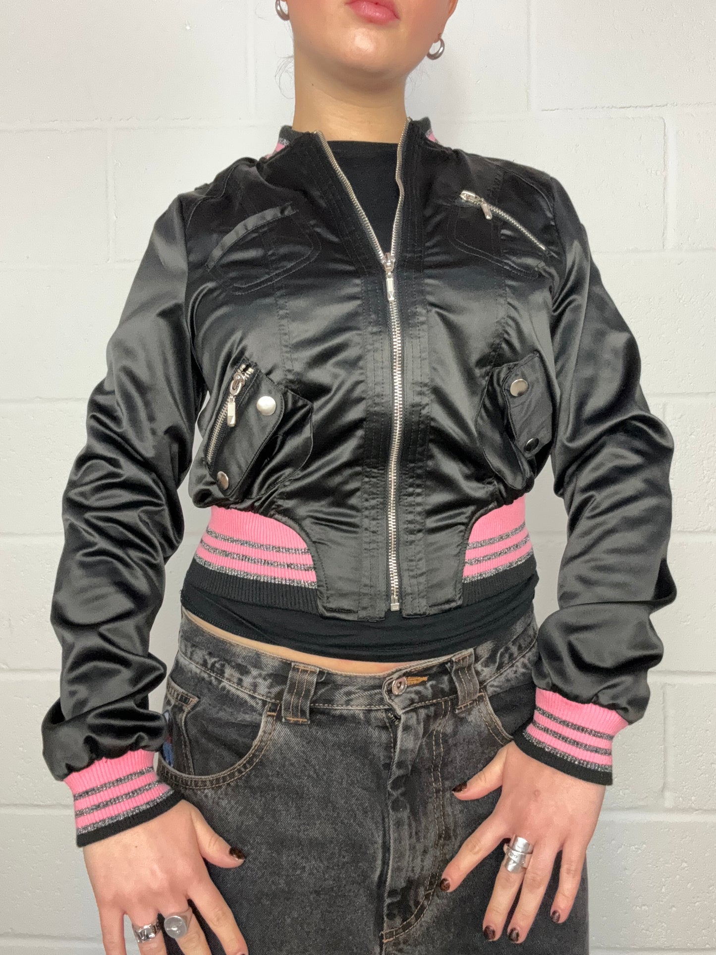 Jane Norman Bomber Jacket (UK12)