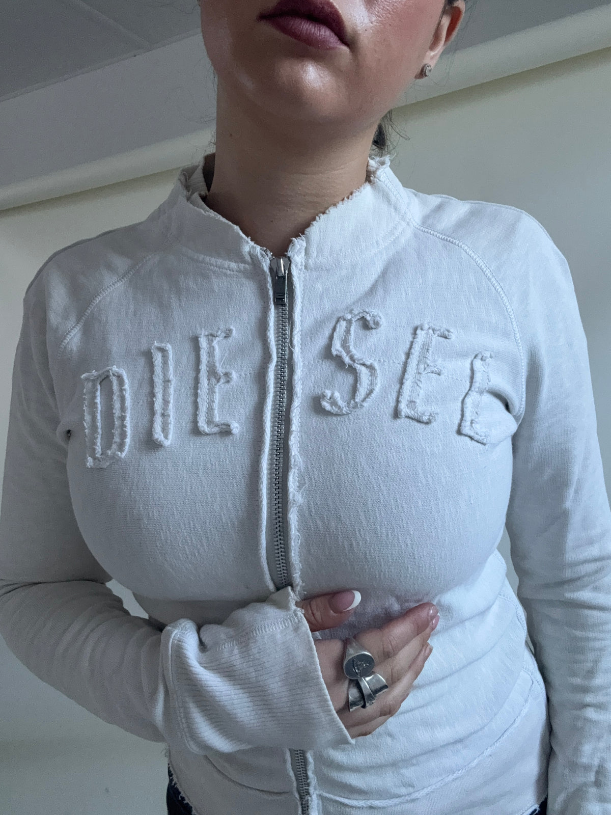 Vintage Diesel Zip Jumper (S)