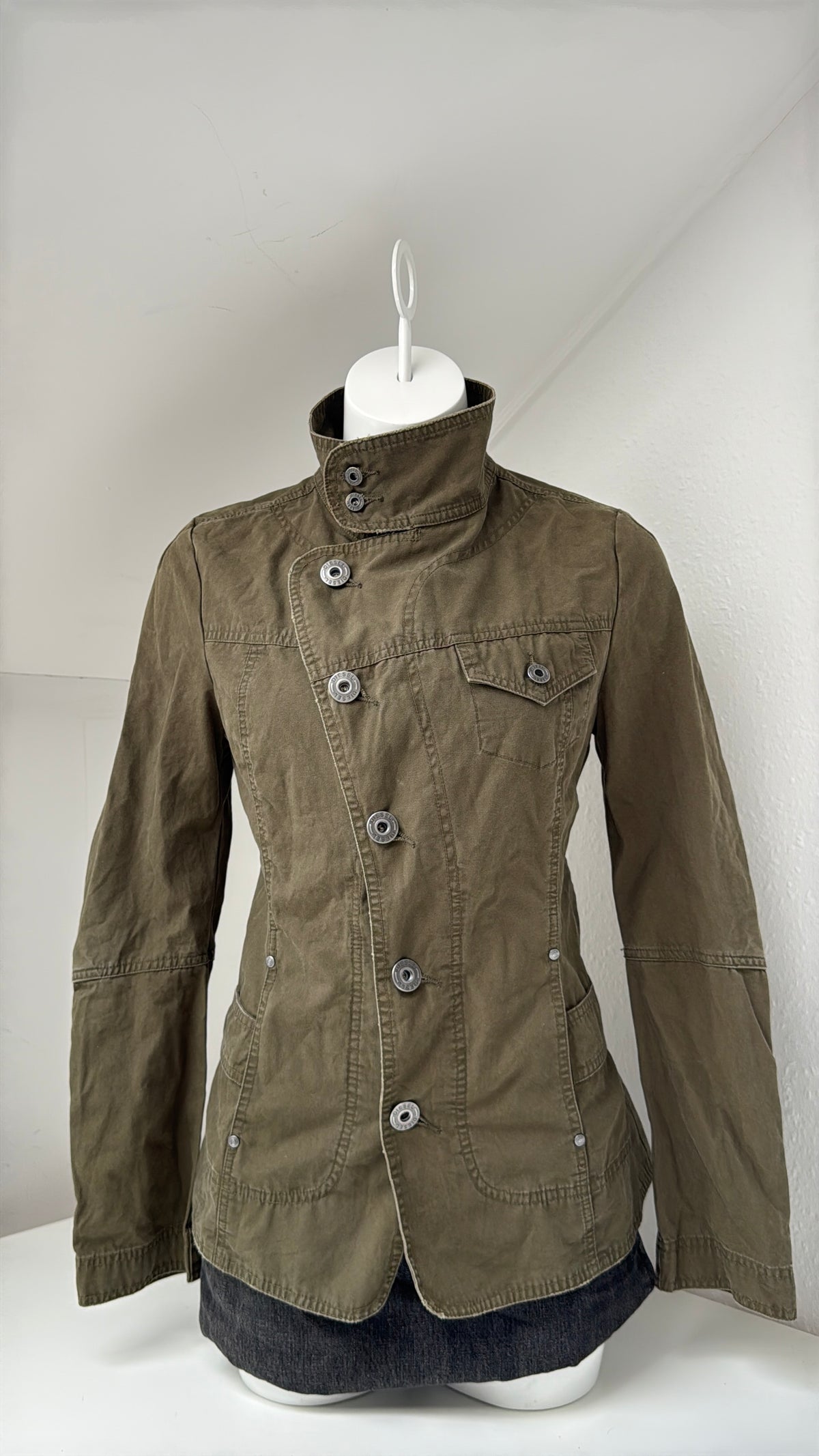 Diesel Asymmetric Fitted Jacket