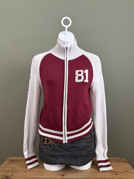 Guess Knit Zip Jumper (M)