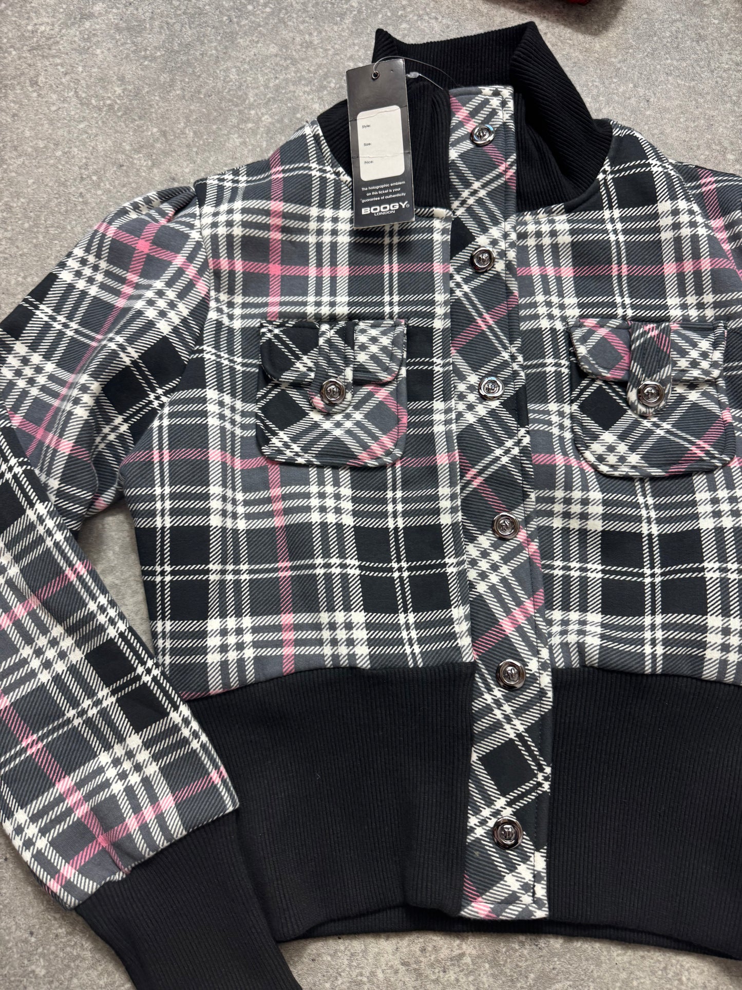 Tartan Bomber Jacket (M)