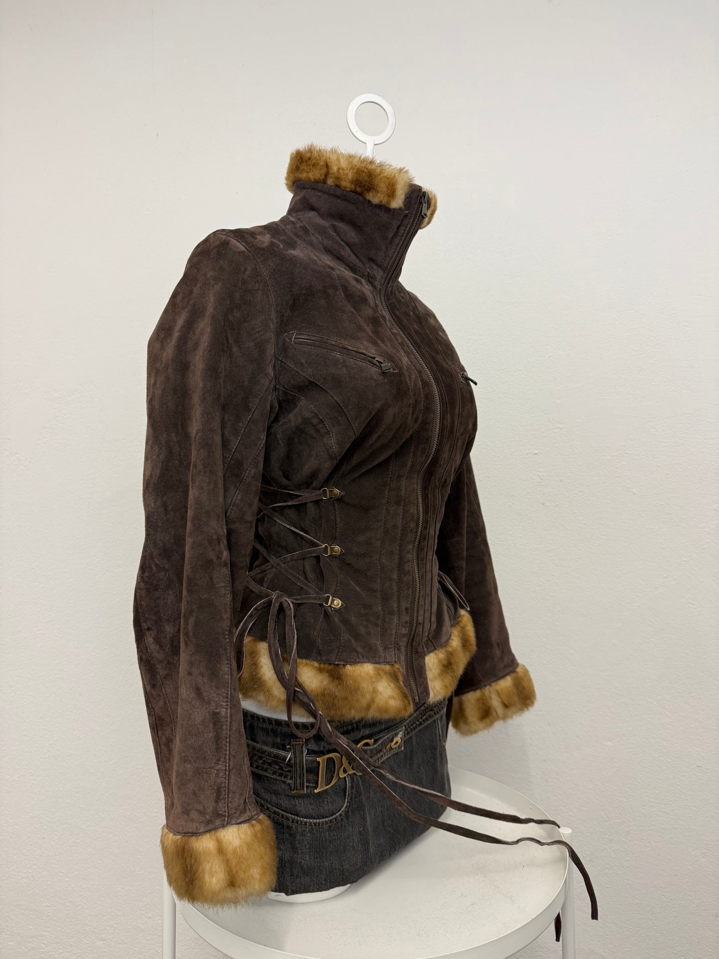 Suede Corset Jacket (S)