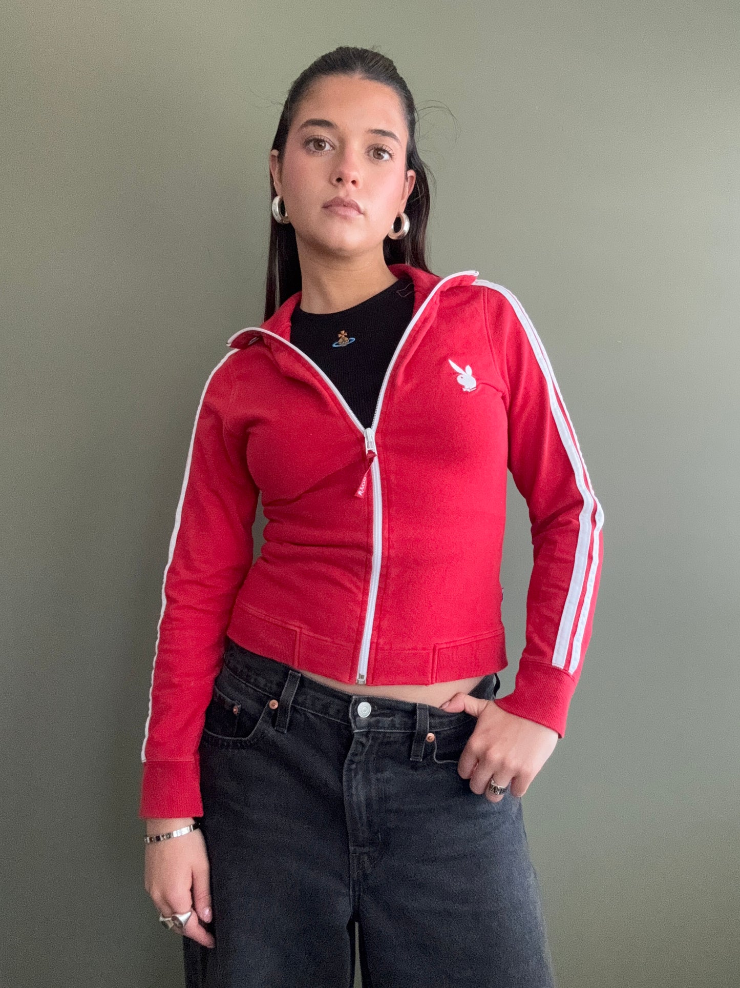 Playboy Tracksuit Top (UK10)