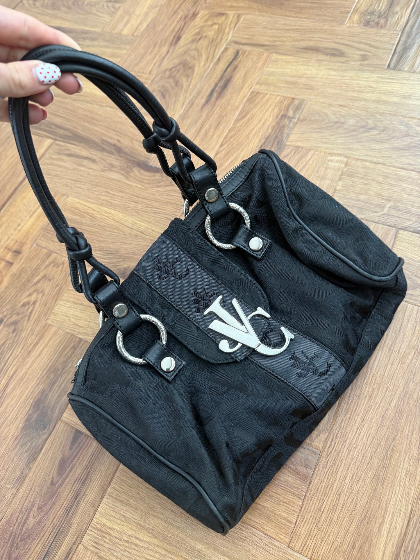 Versace Monogram Shoulder Bag