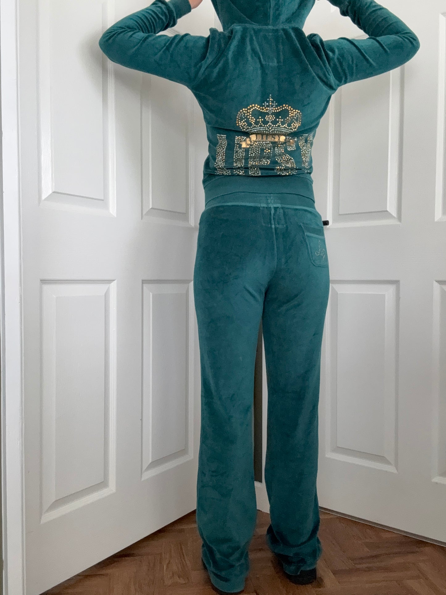 Lipsy Velour Tracksuit (UK10/12)