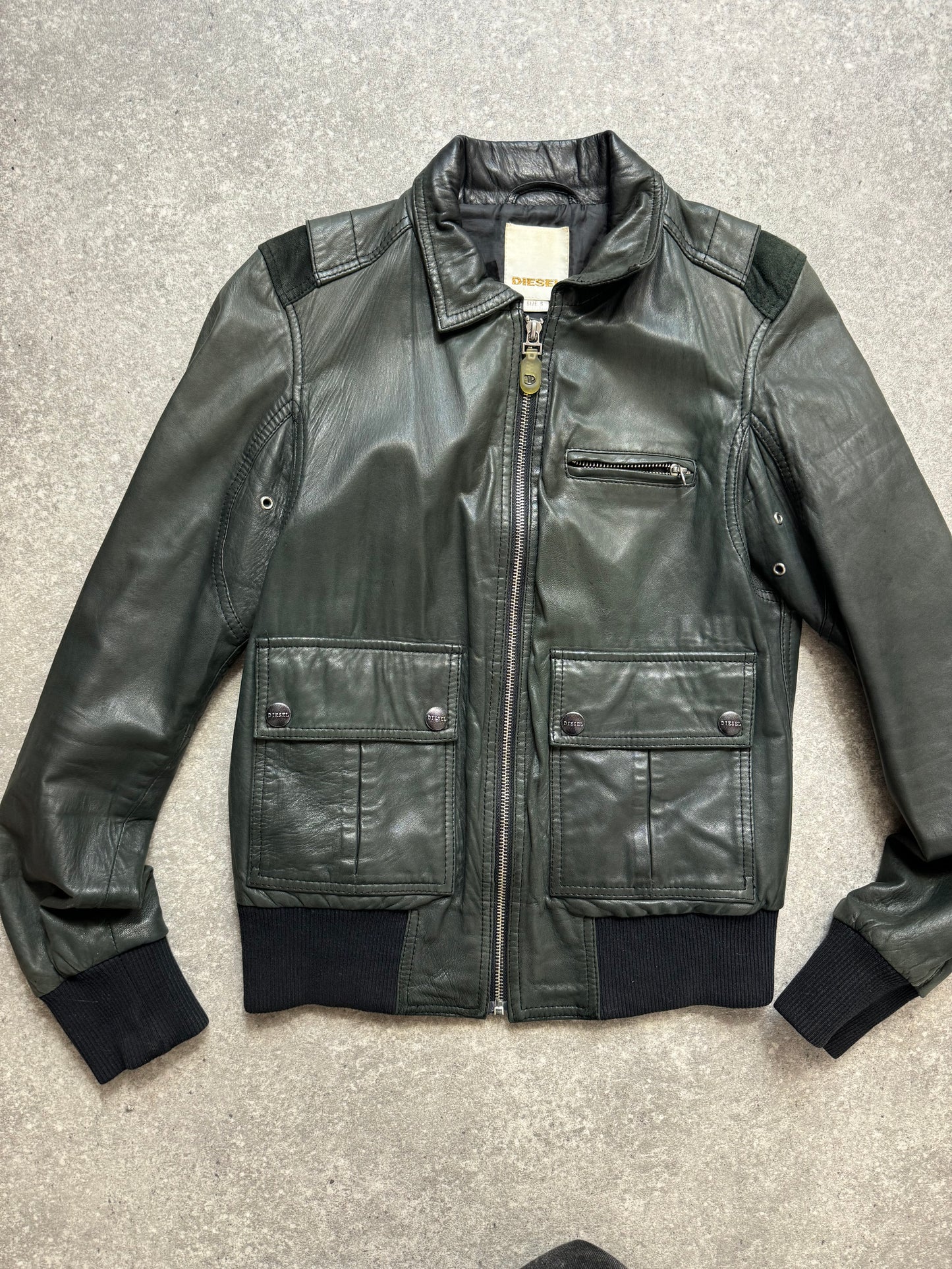 Diesel Leather Jacket