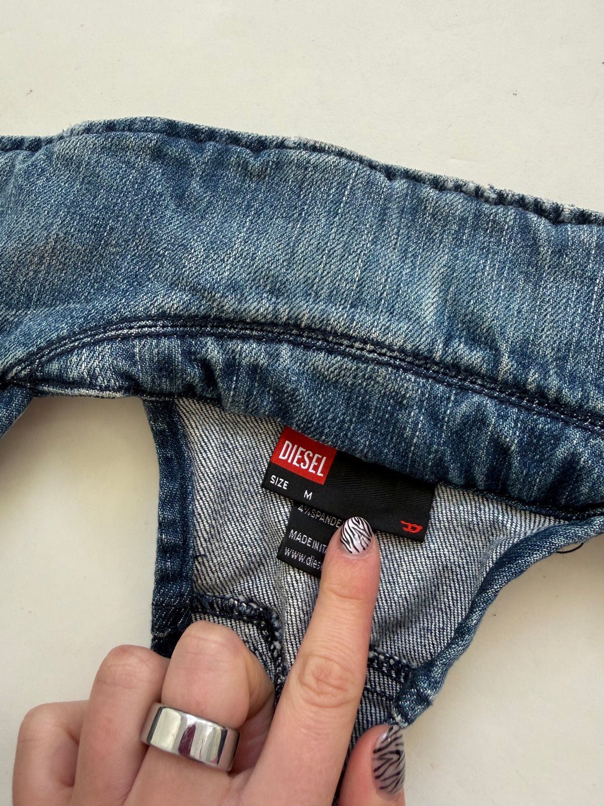 Vintage Diesel Denim Jumpsuit (M)