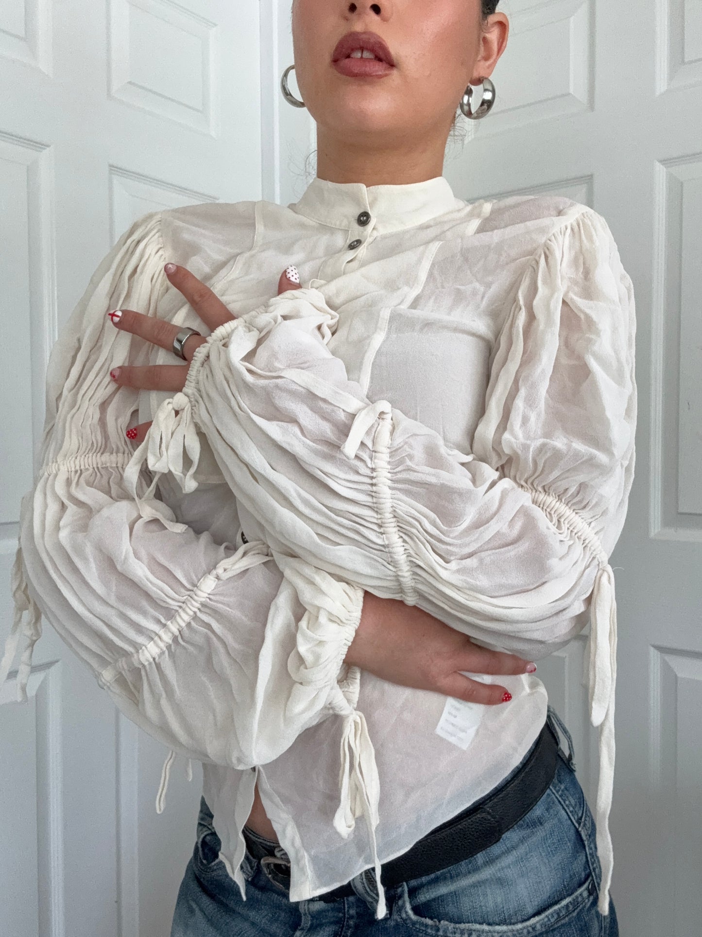 Silk Allsaints Shirt (UK8)