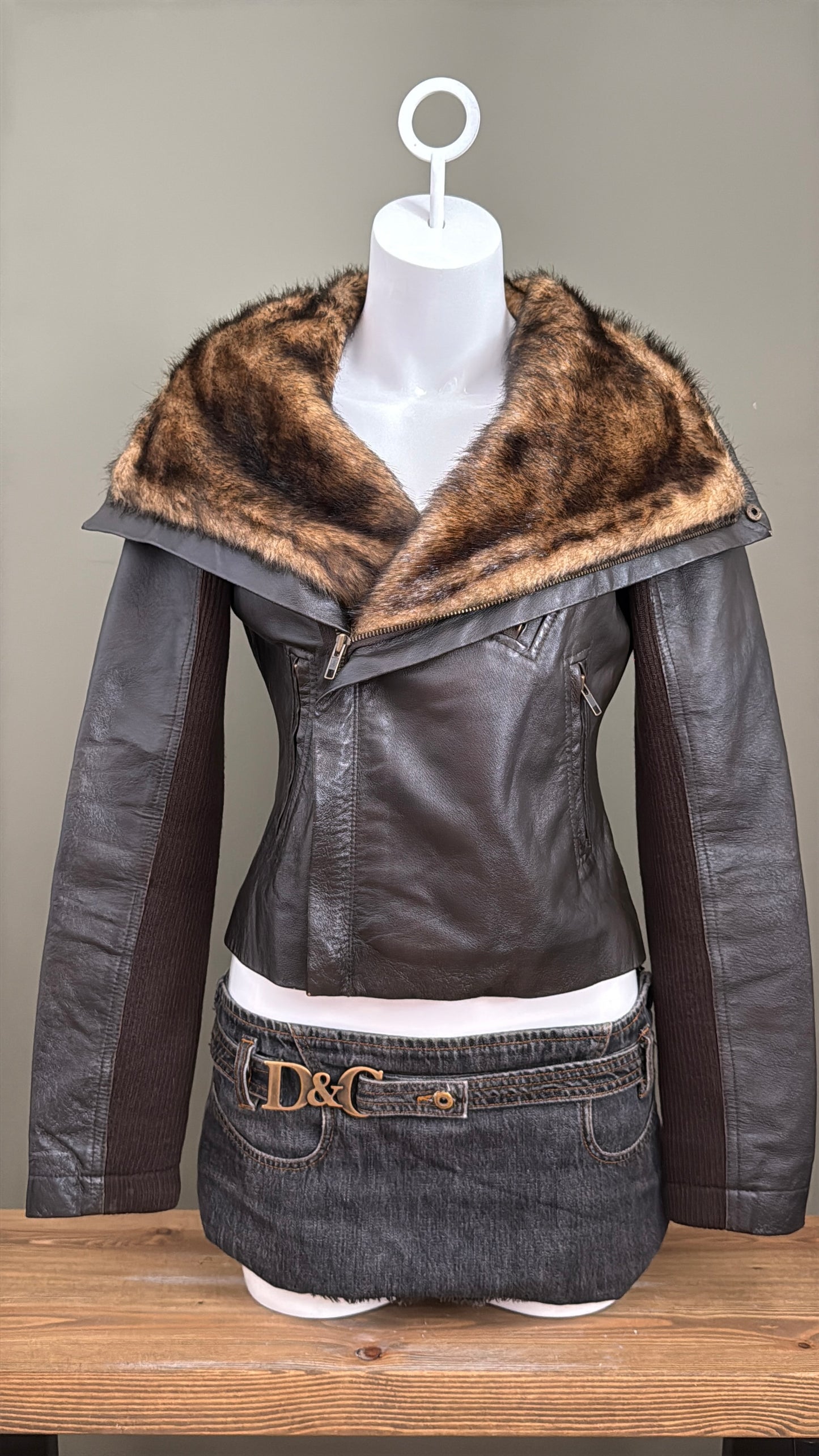Morgan De Toi Leather Jacket (S)