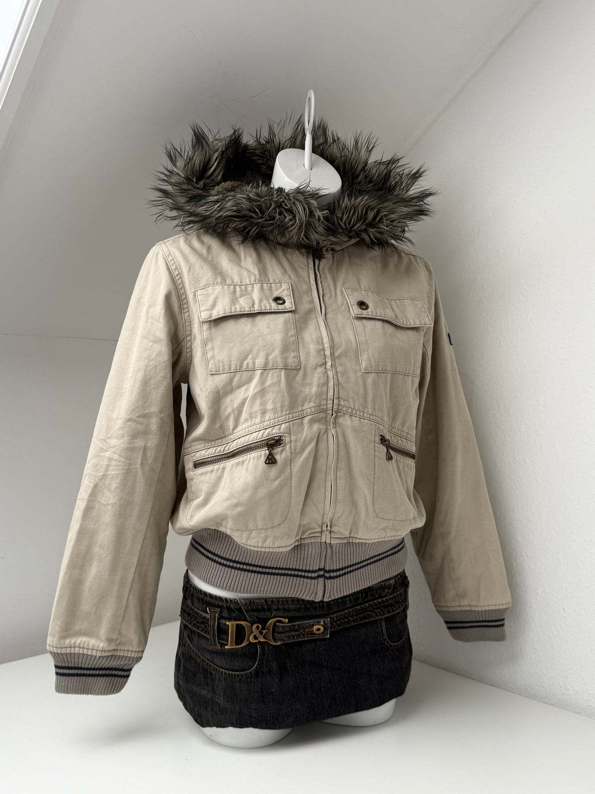 Vintage Kickers Bomber Jacket (UK12)