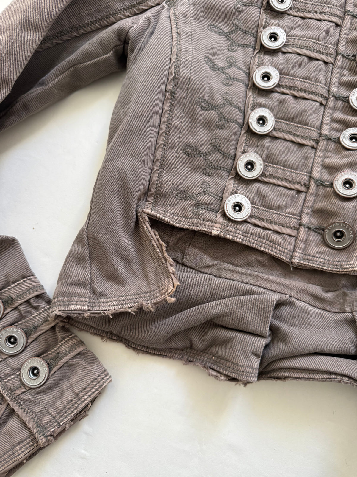 Vintage Military Fitted Jacket (UK12)