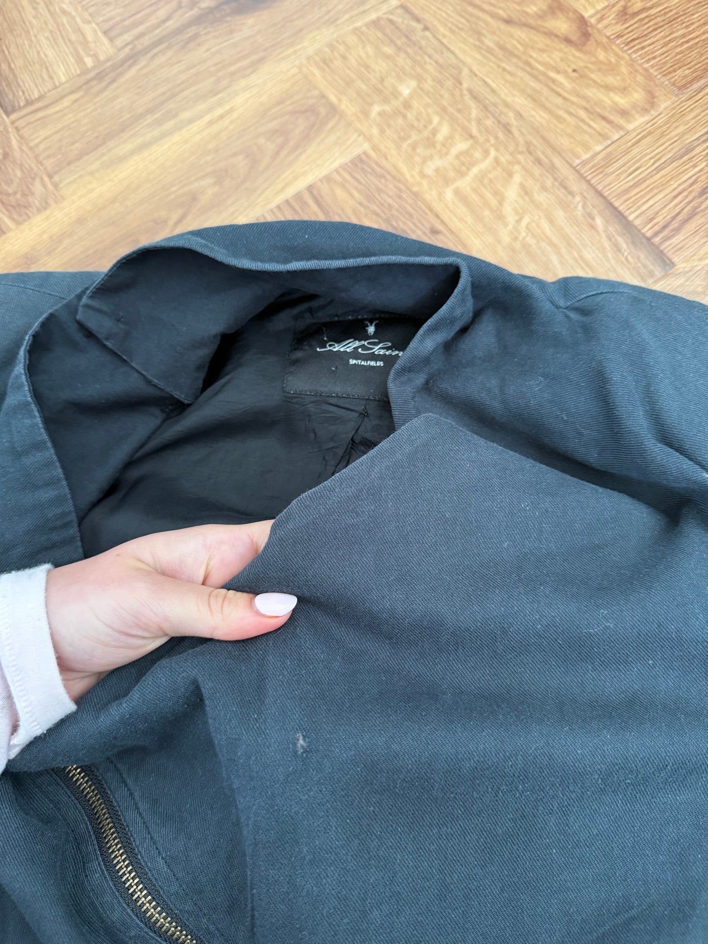 Allsaints Asymmetric Jacket (UK8)
