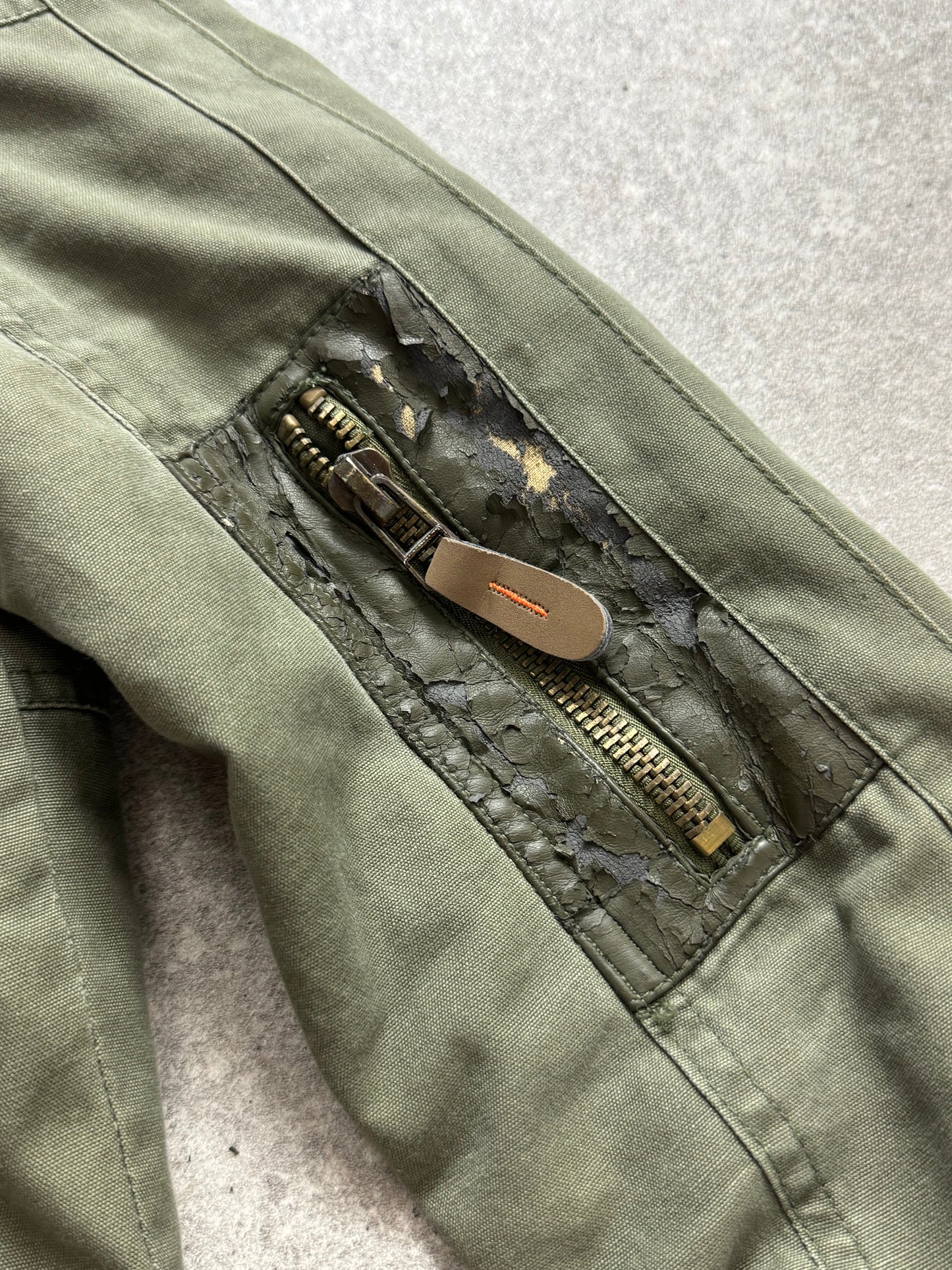 Y2K Bomber Cargo Jacket