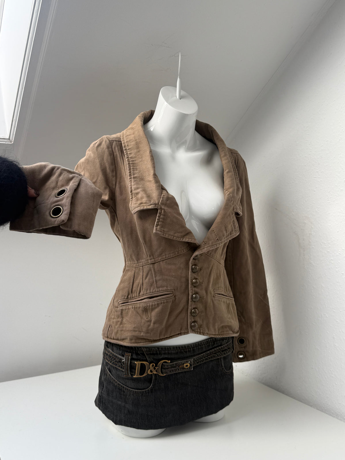 Vintage Diesel Military Jacket (M)