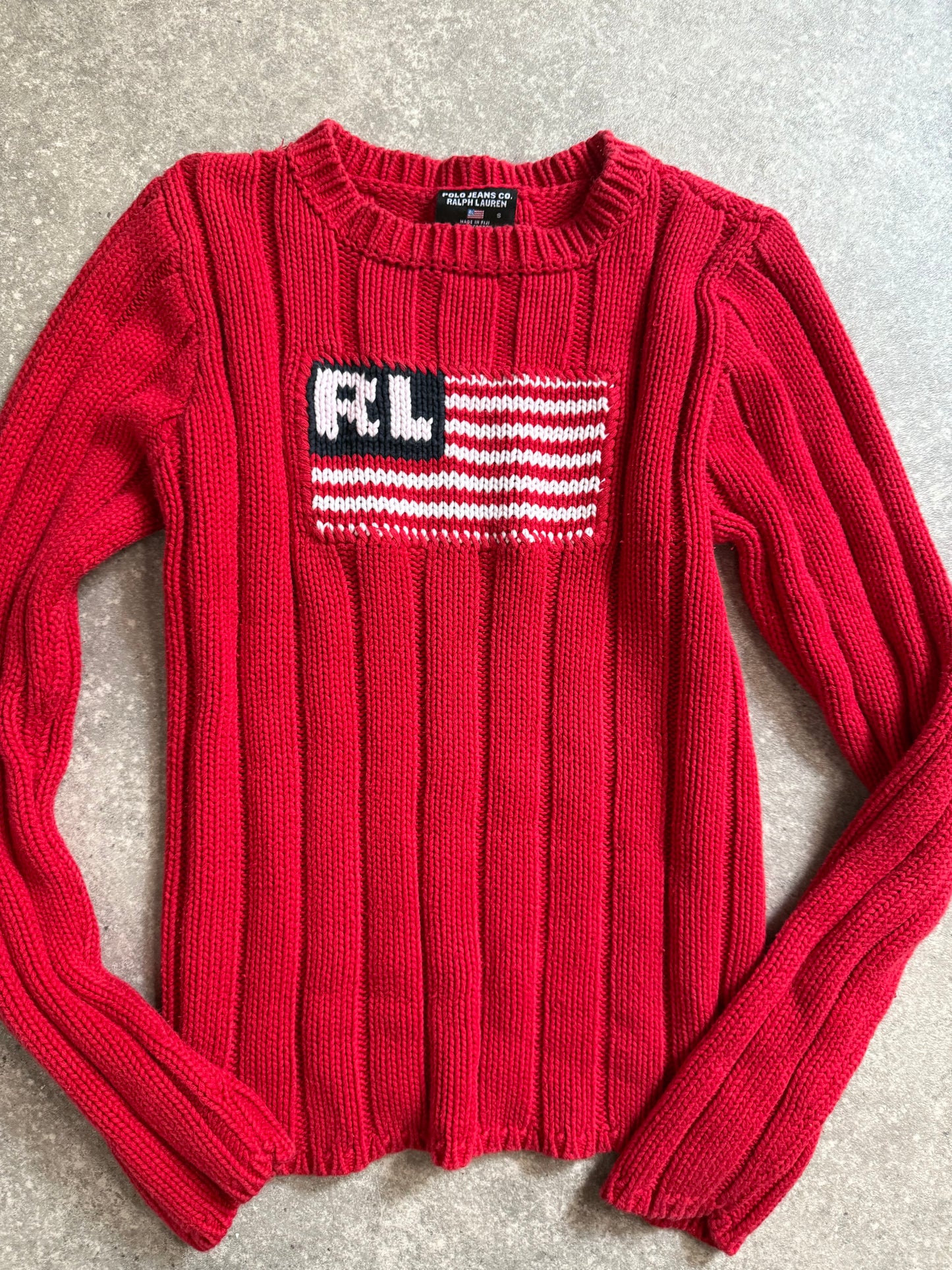 Ralph Lauren Flag Jumper (S)