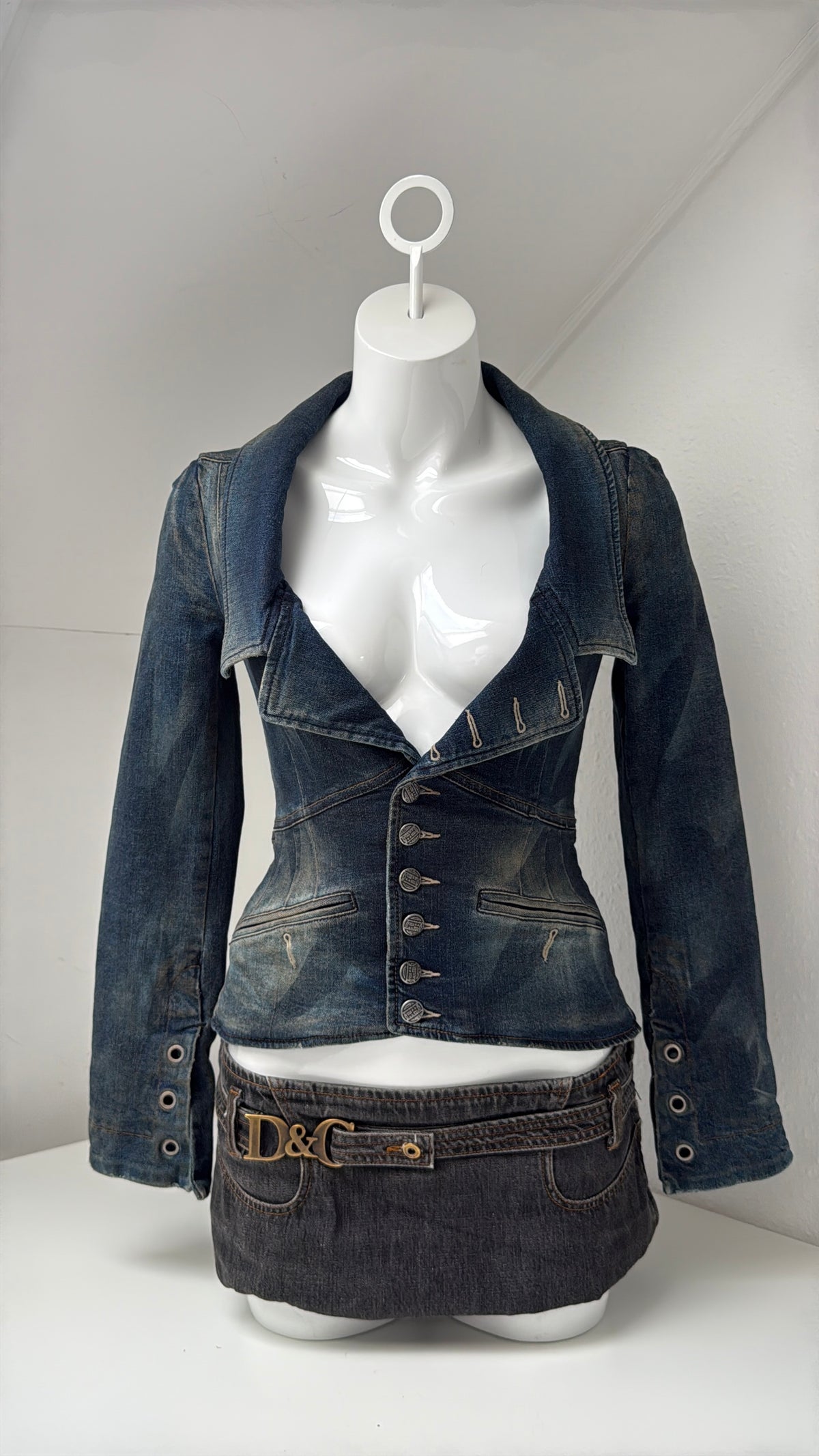 Diesel Denim Military Jacket (S)