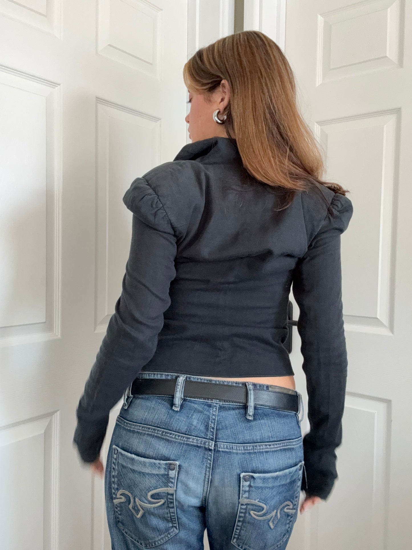 Allsaints Asymmetric Jacket (UK8)
